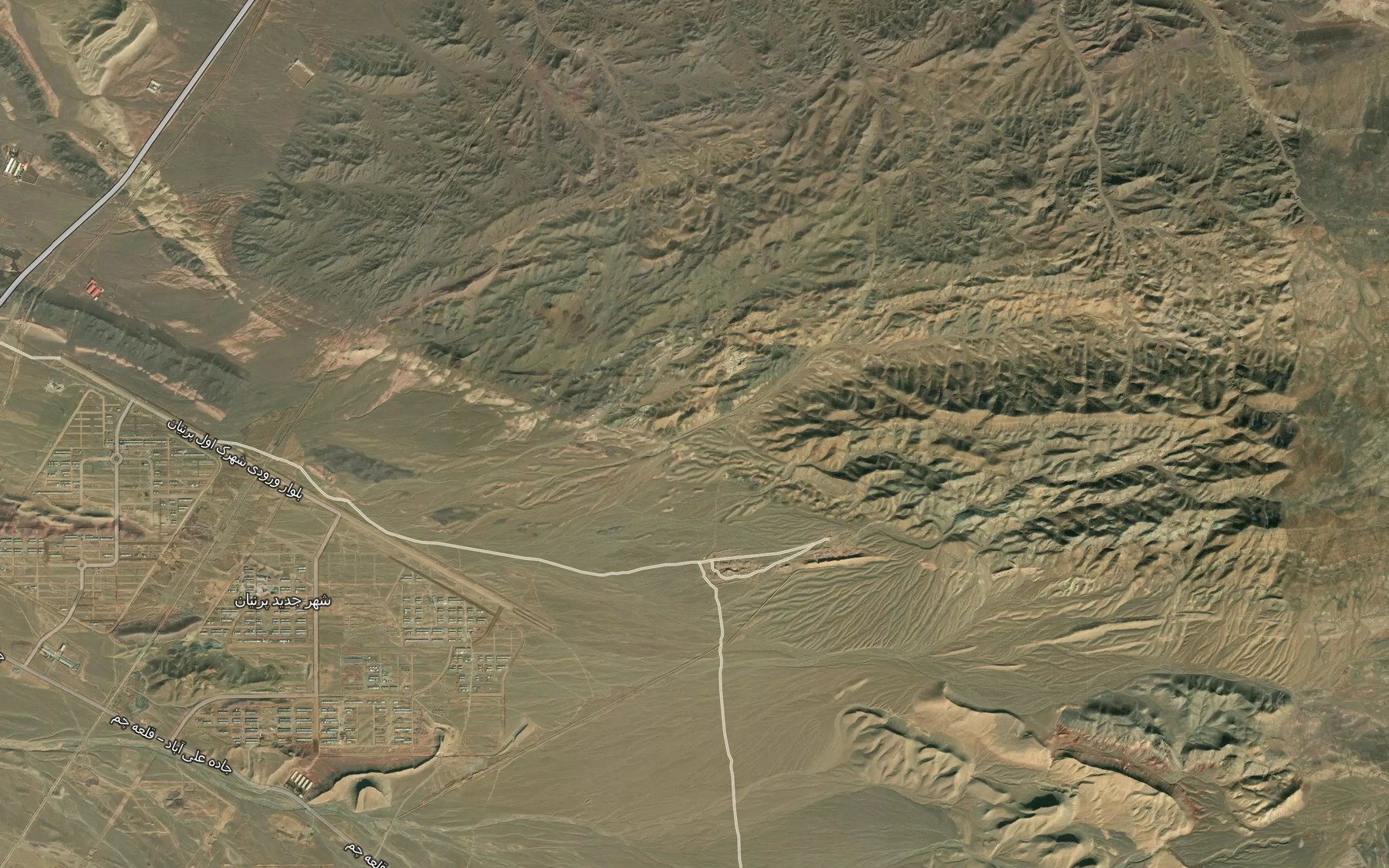 Satellite map of the Cheshmeh-ye Salimabad