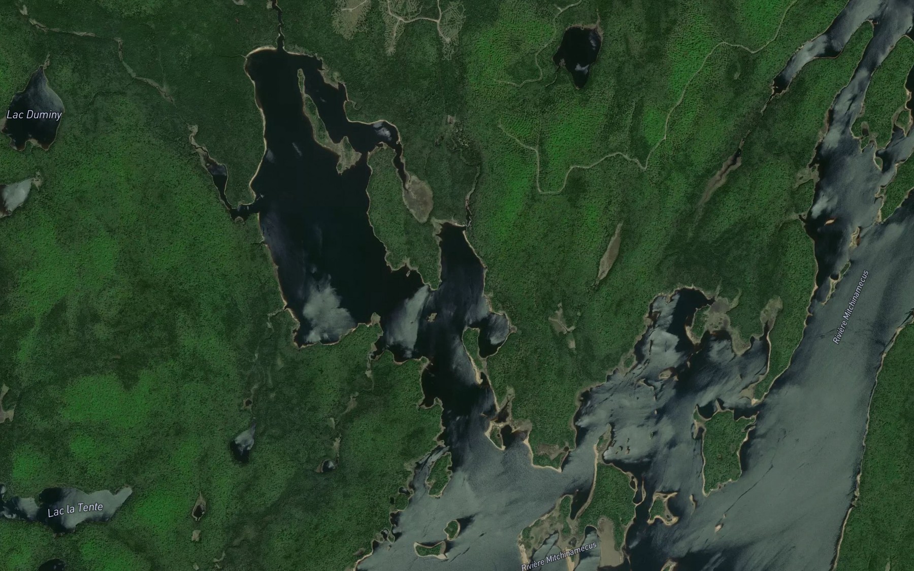 Satellite map of the Baie Le Verrier