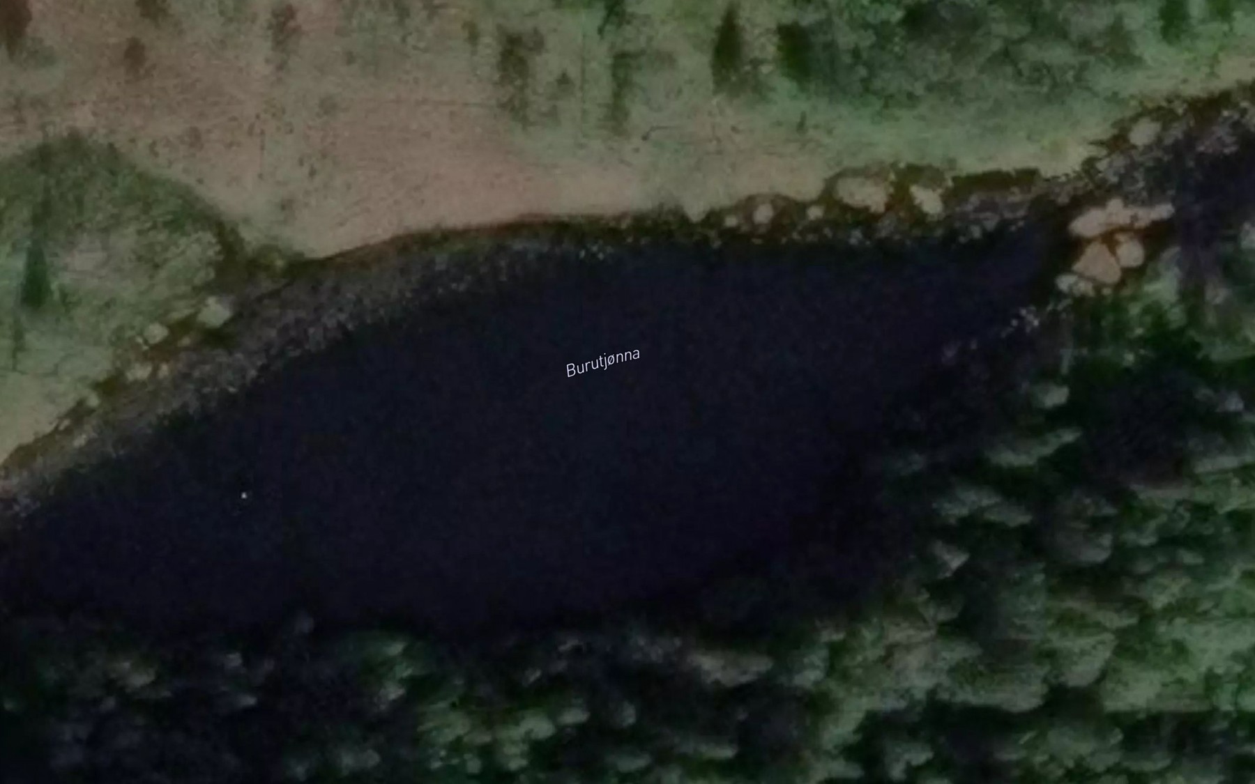 Satellite map of the Burutjorna