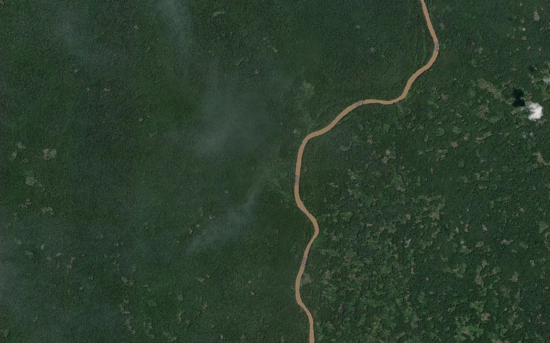 Satellite map of the Bioka