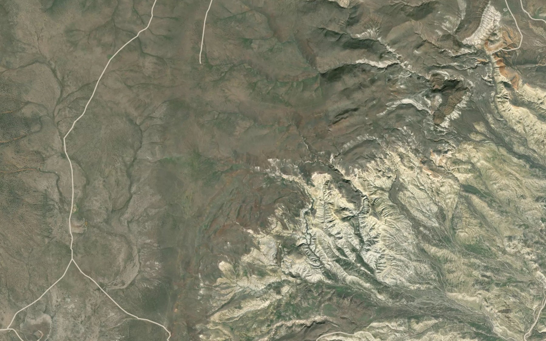 Satellite map of the Palmer Spring
