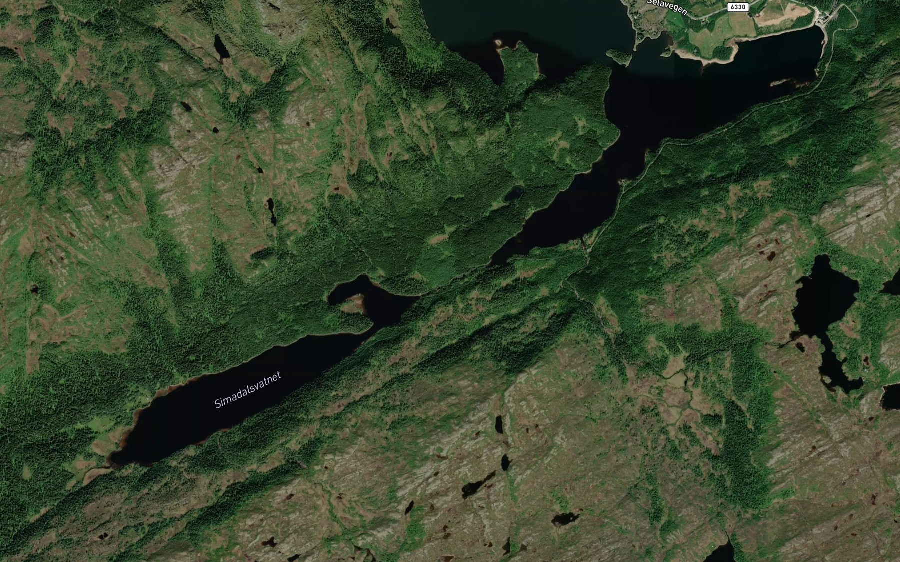 Satellite map of the Vargaa