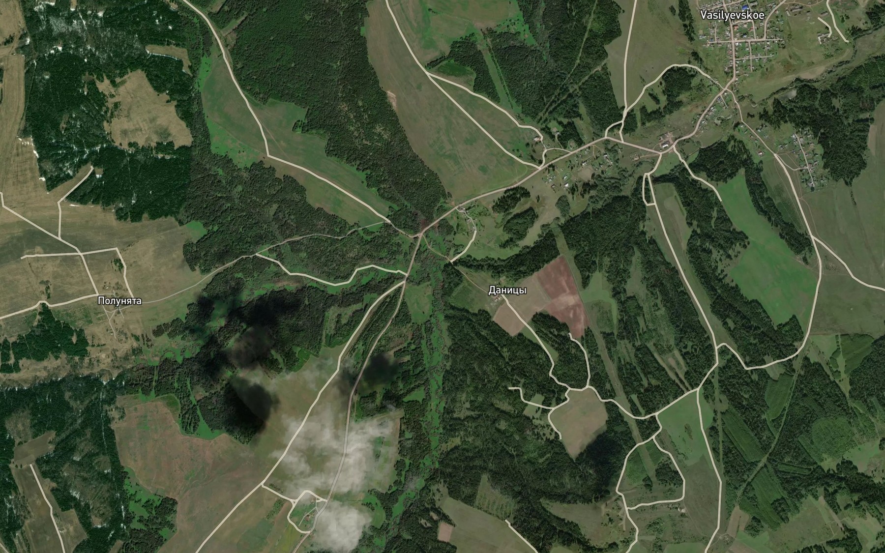 Satellite map of the Chikman