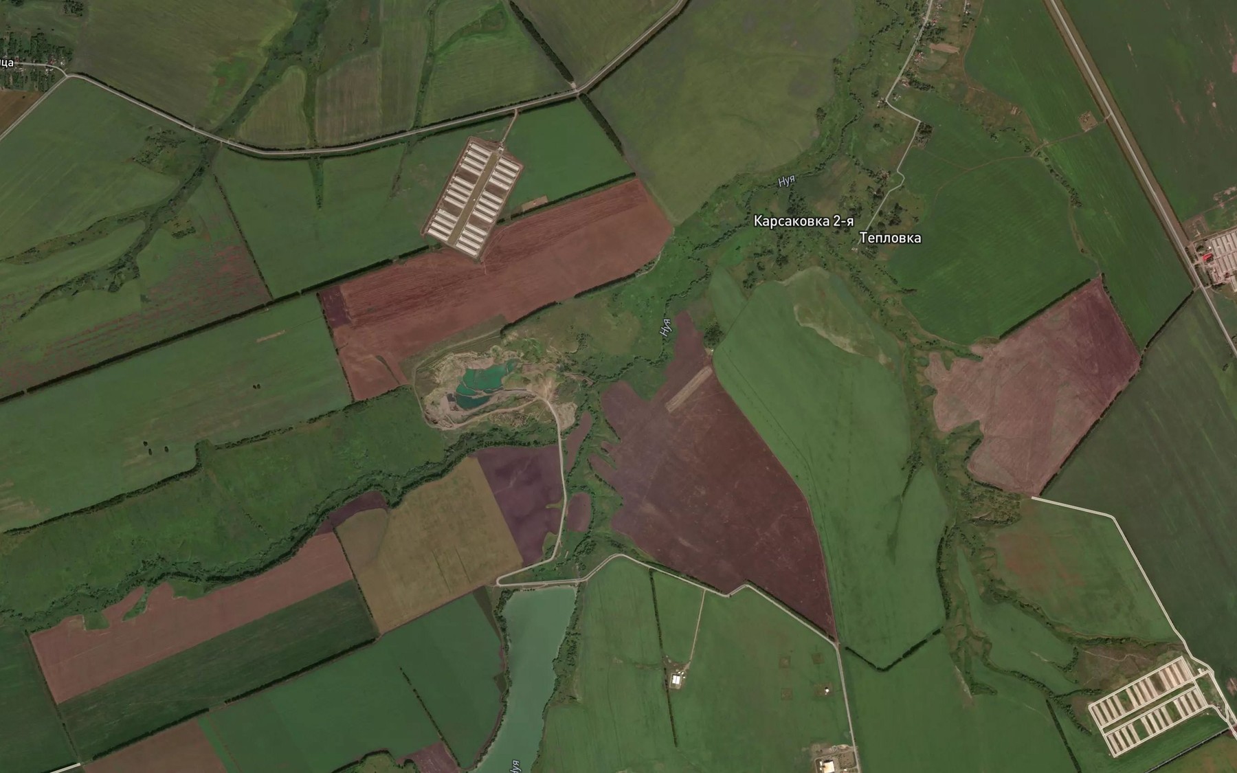 Satellite map of the Kochkushka