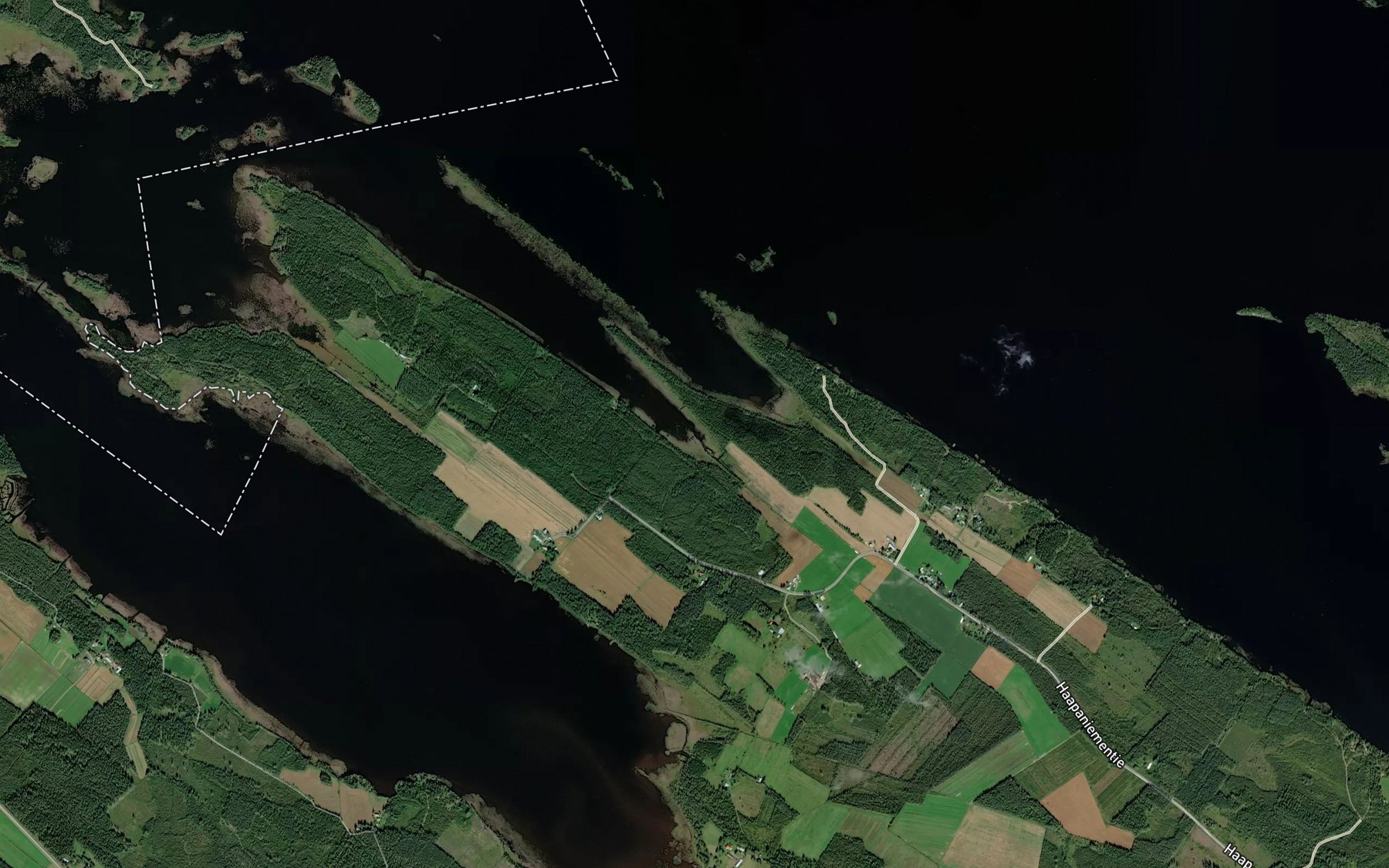 Satellite map of the Vepsanperanviemari