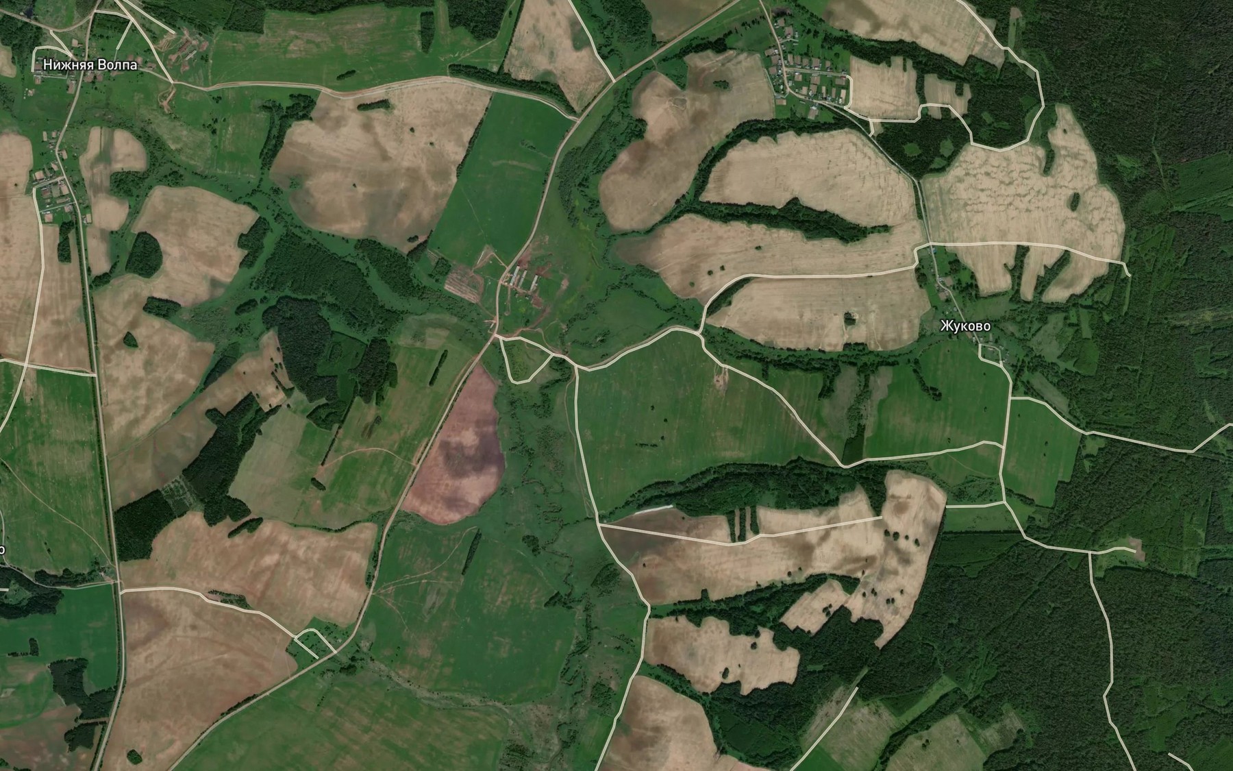 Satellite map of the Volpa