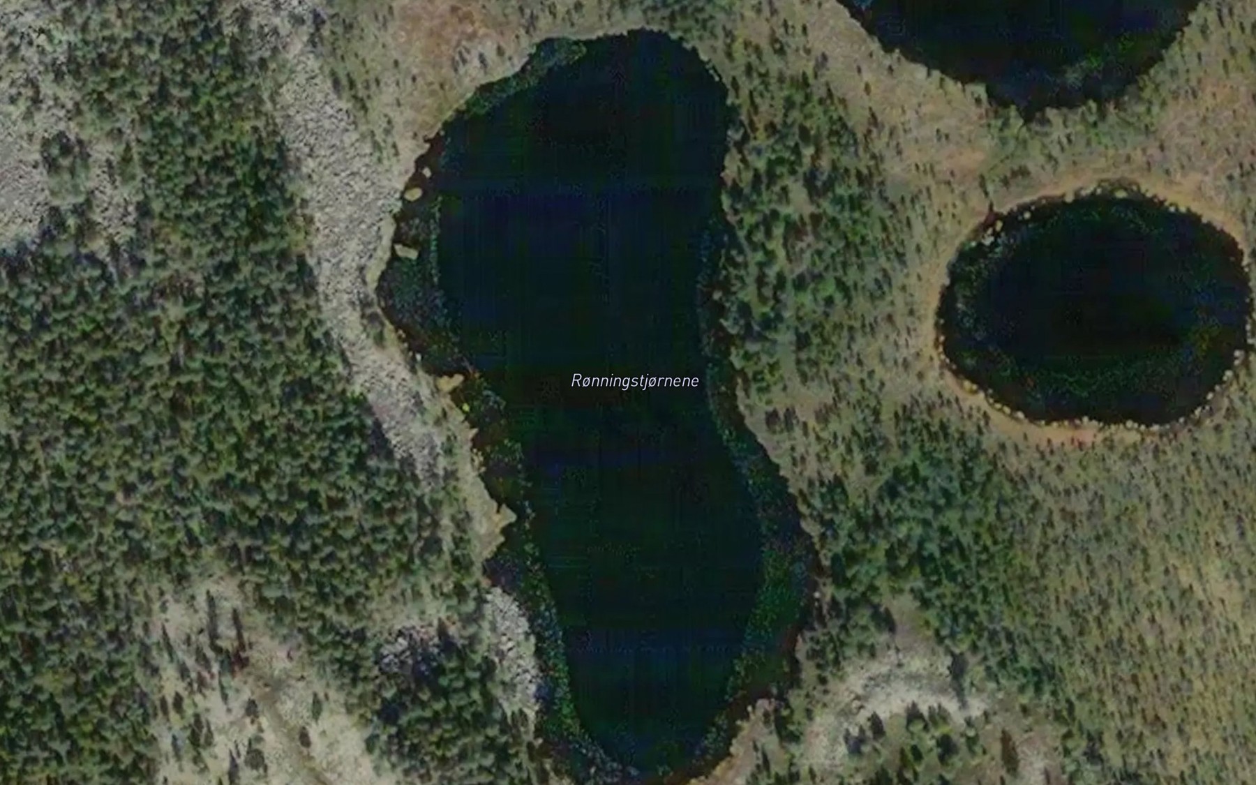Satellite map of the Ronningstjonna