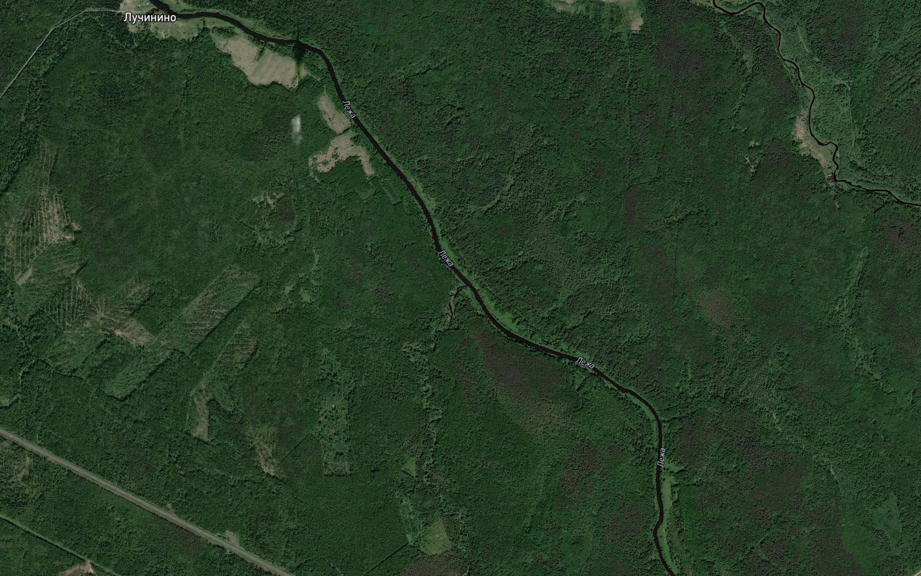 Satellite map of the Shokhma