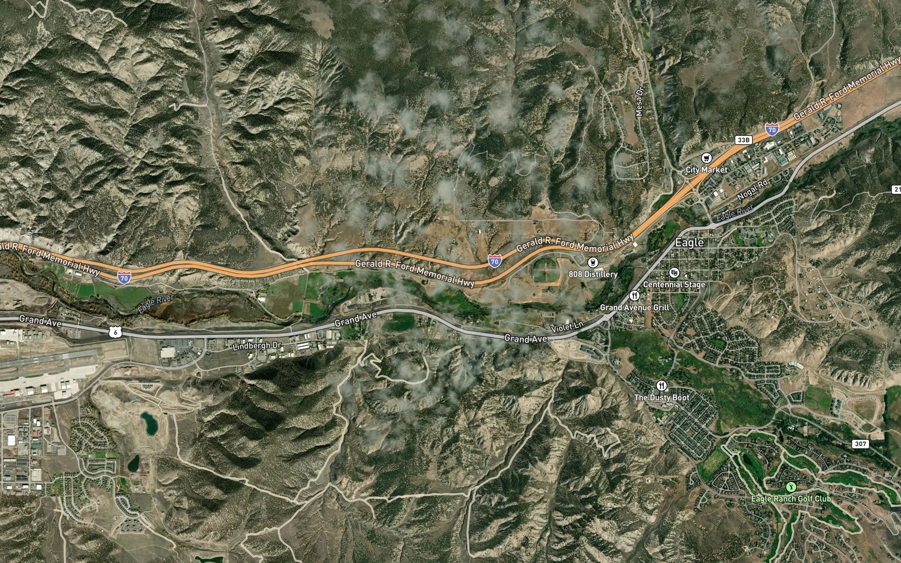 Satellite map of the Schumm Ditch Number 1