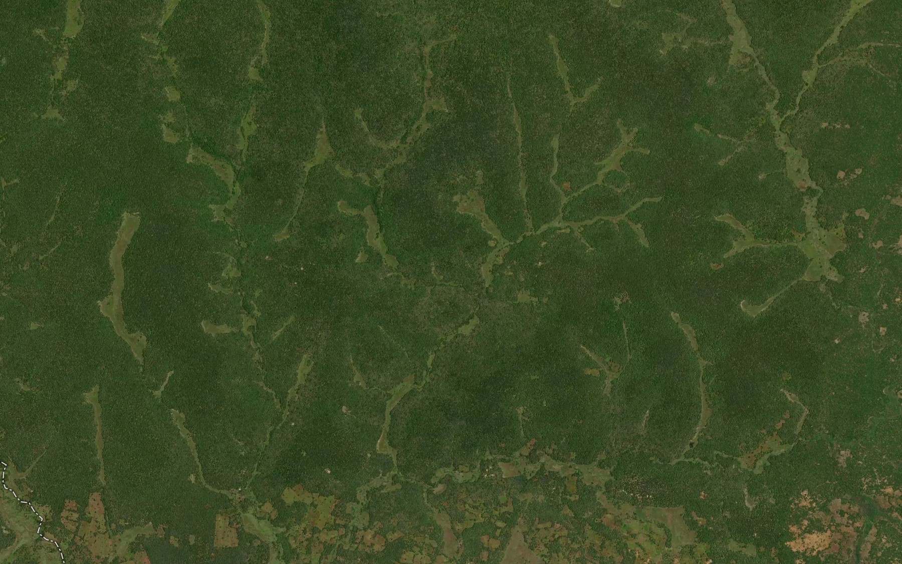 Satellite map of the Kamuzesha