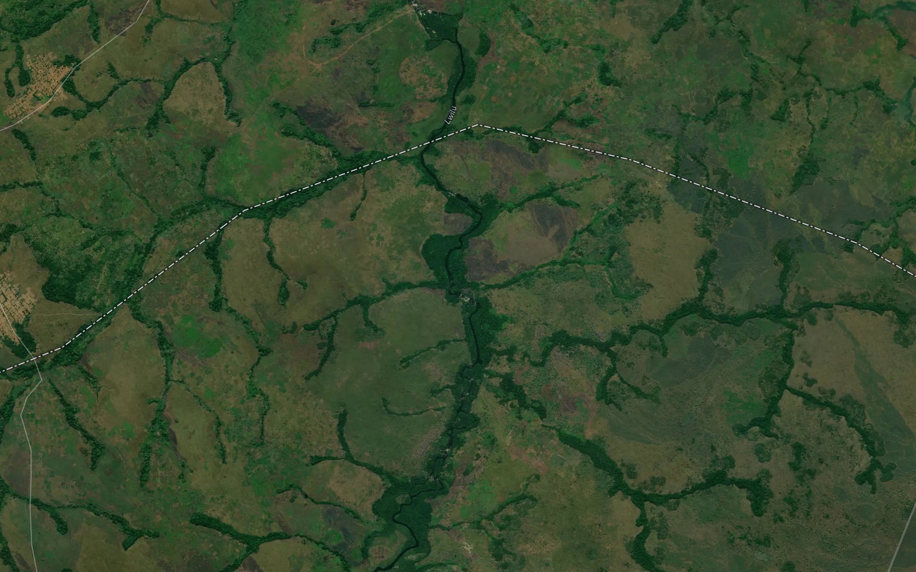 Satellite map of the Musamba