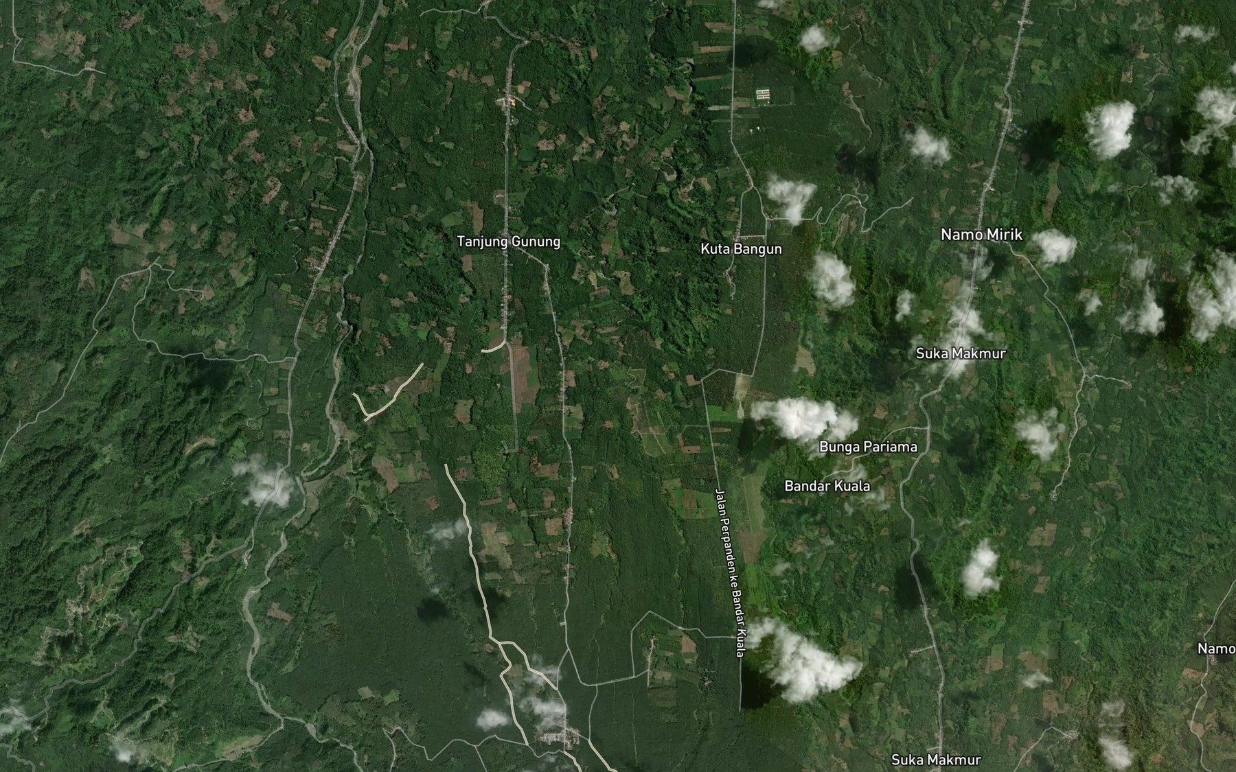 Satellite map of the Lao Meneirim