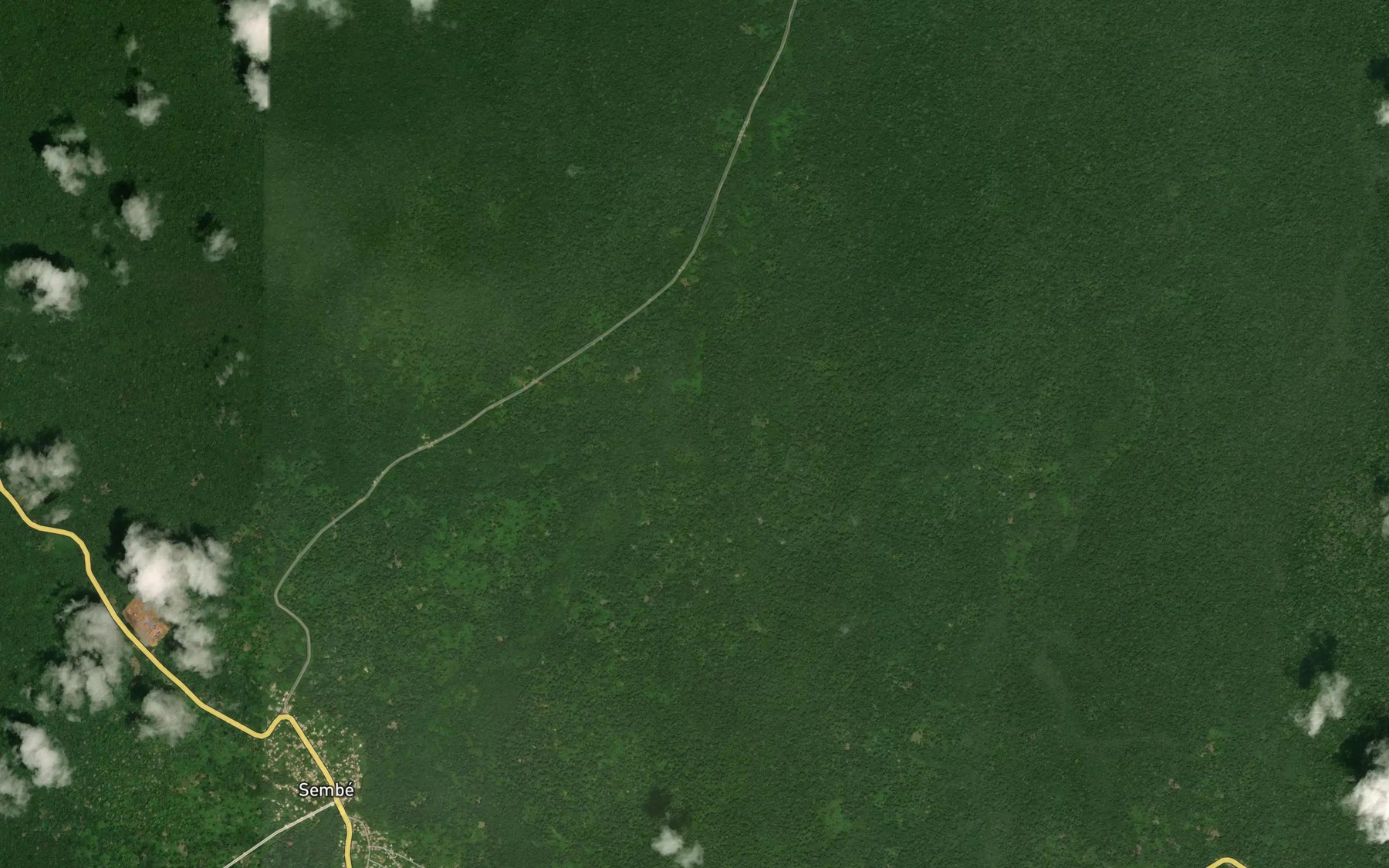Satellite map of the Mehuiza