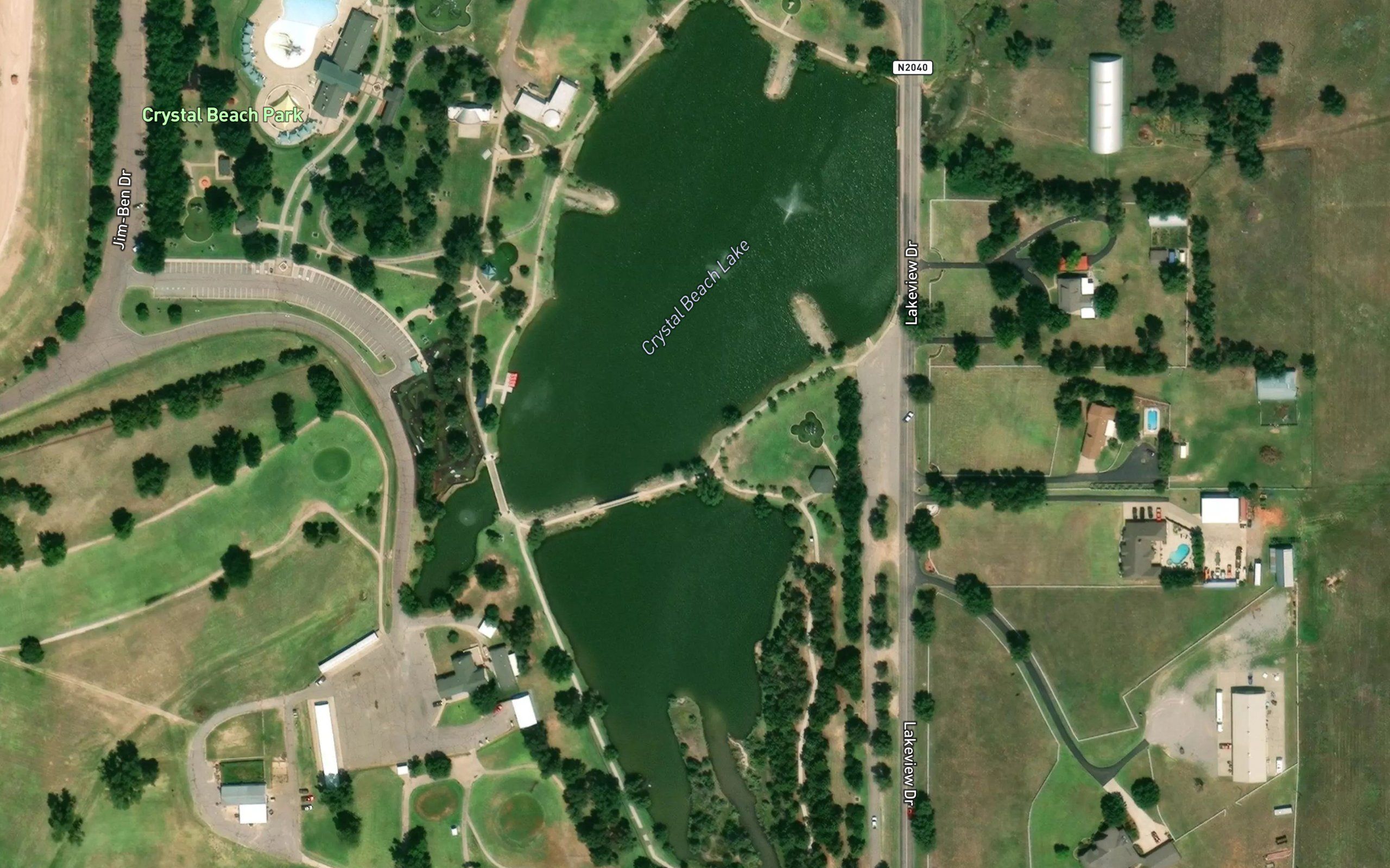 Crystal Beach Lake