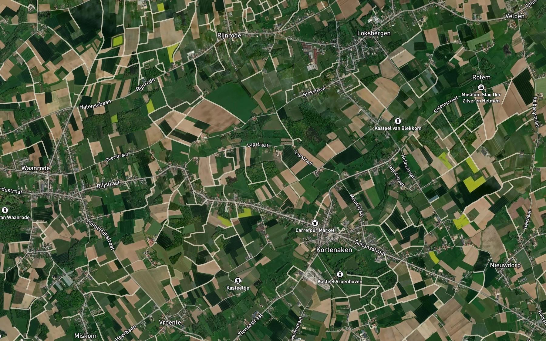 Satellite map of the Moerbeek