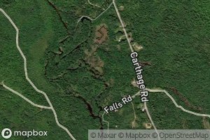 Satellite map of the Kittredge Brook
