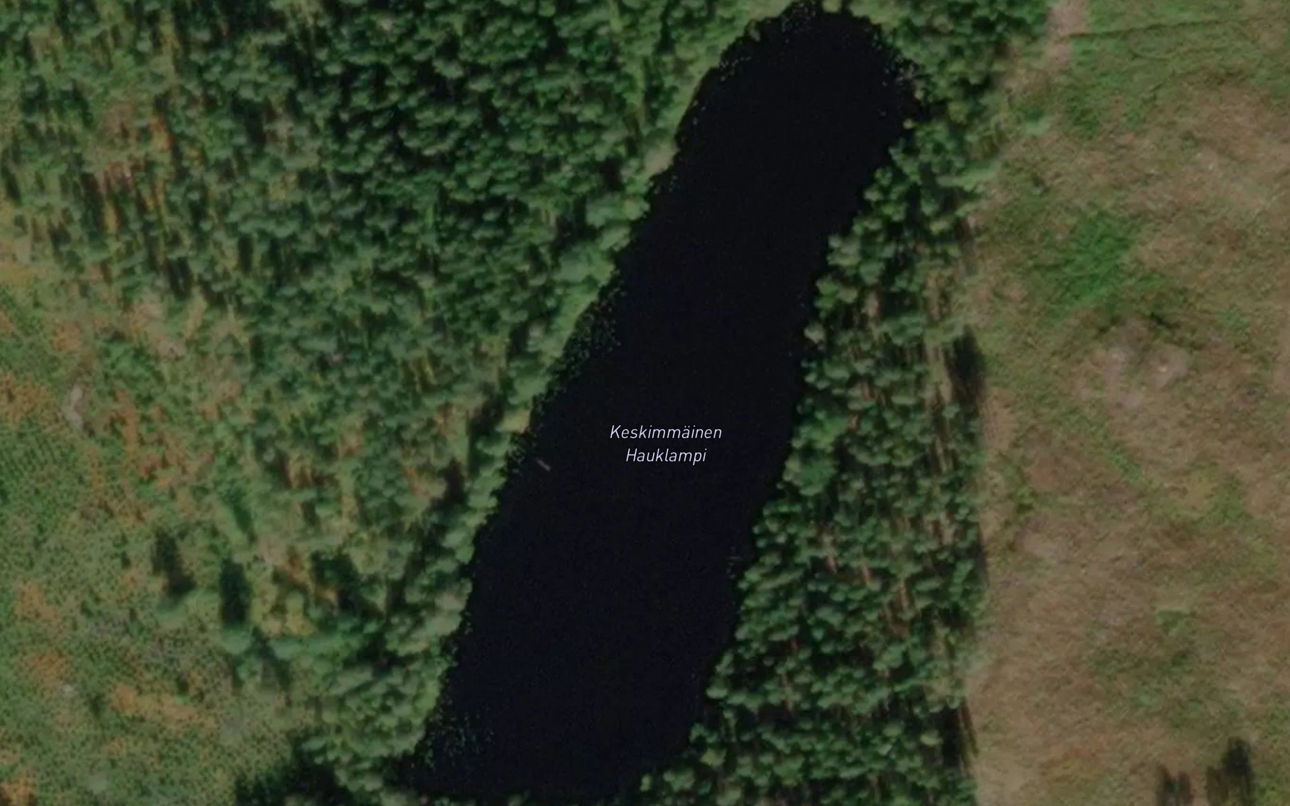 Keskimmainen Hauklampi