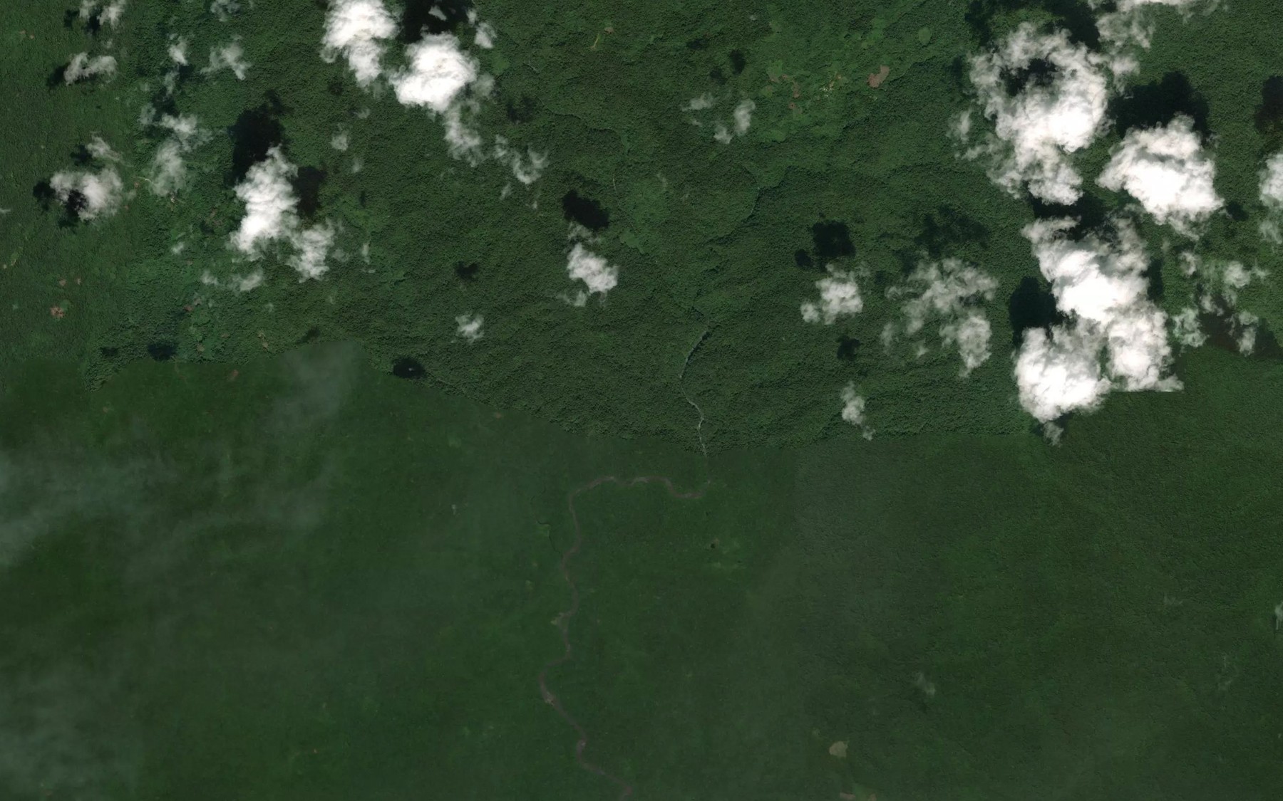 Satellite map of the Ok Ma