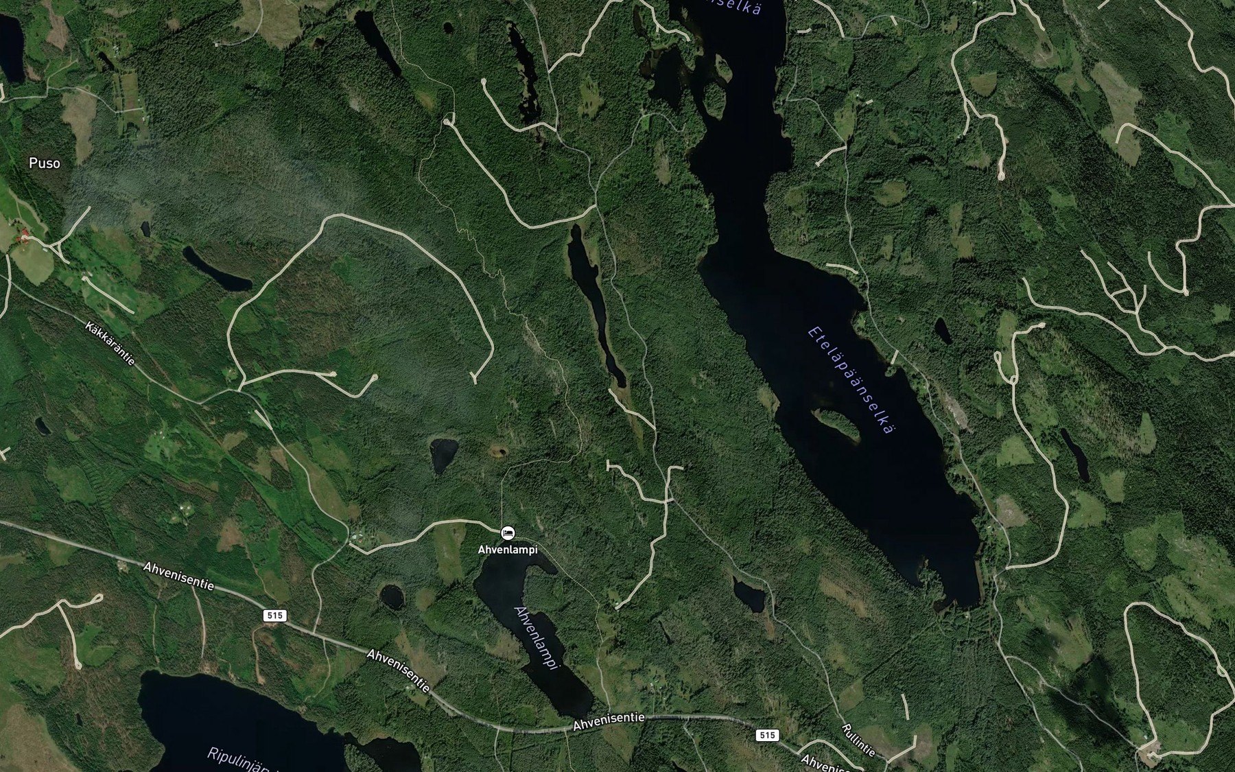 Satellite map of the Mantylamminpuro