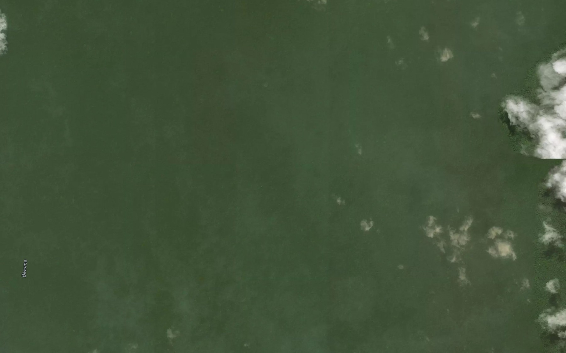 Satellite map of the Nyabou