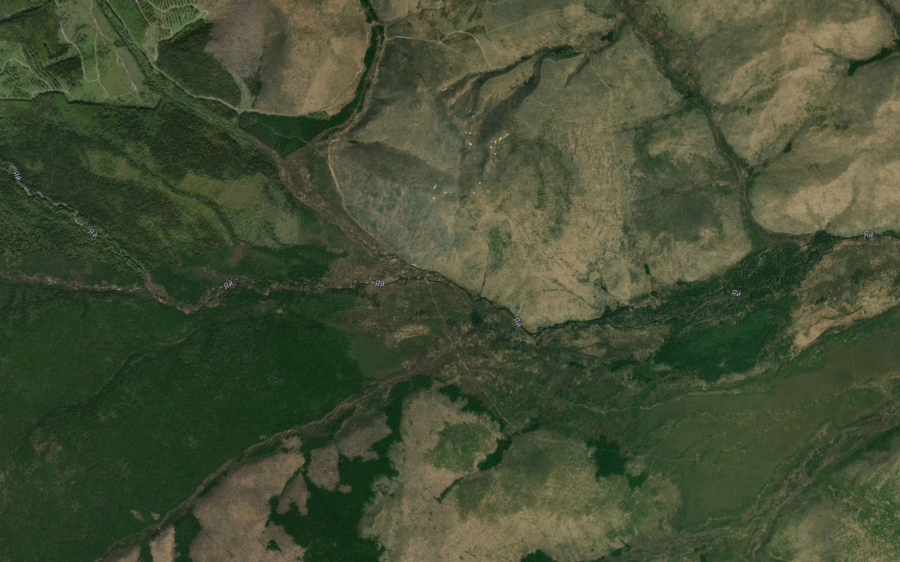 Satellite map of the Topkiy