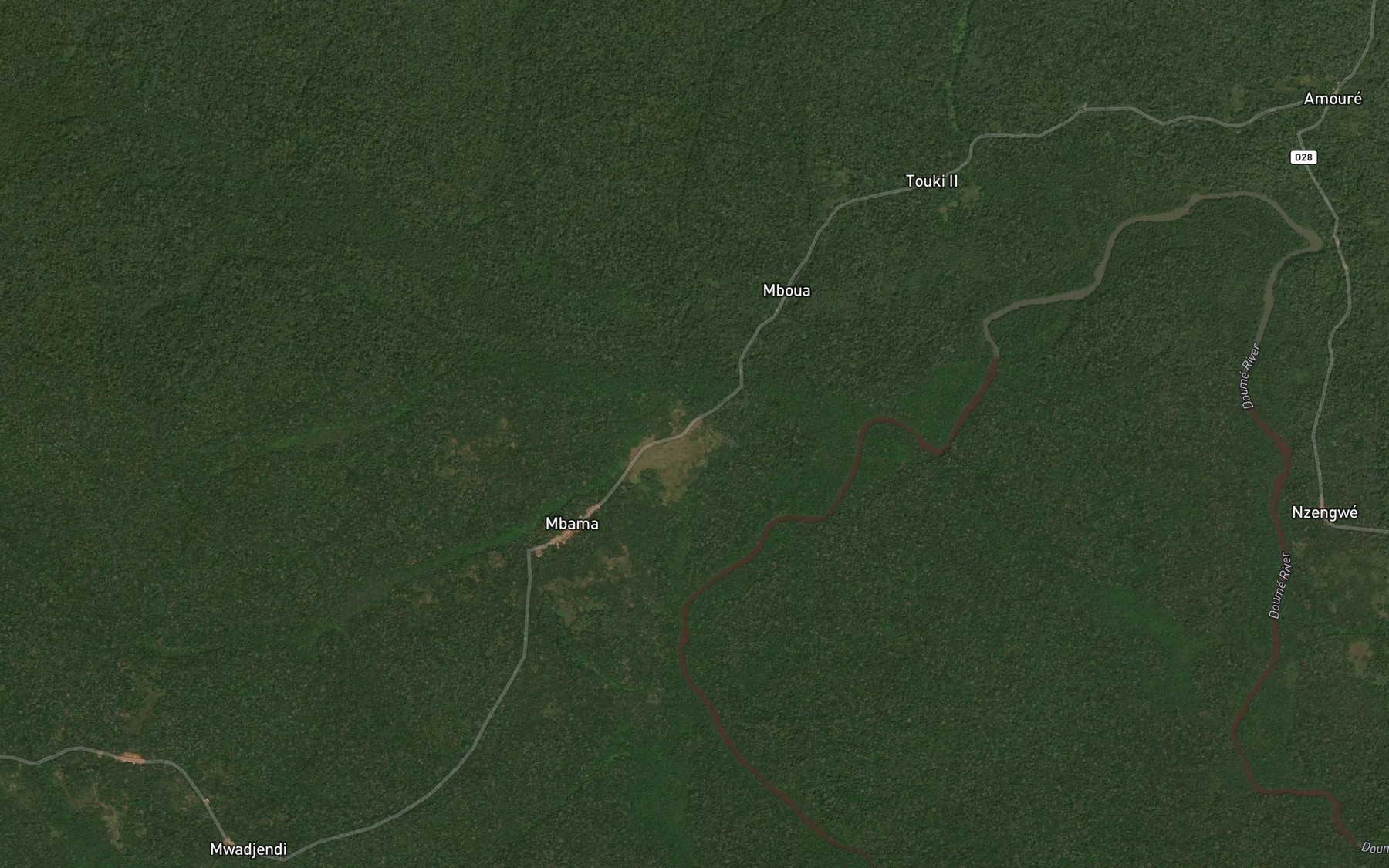 Satellite map of the Moulenge