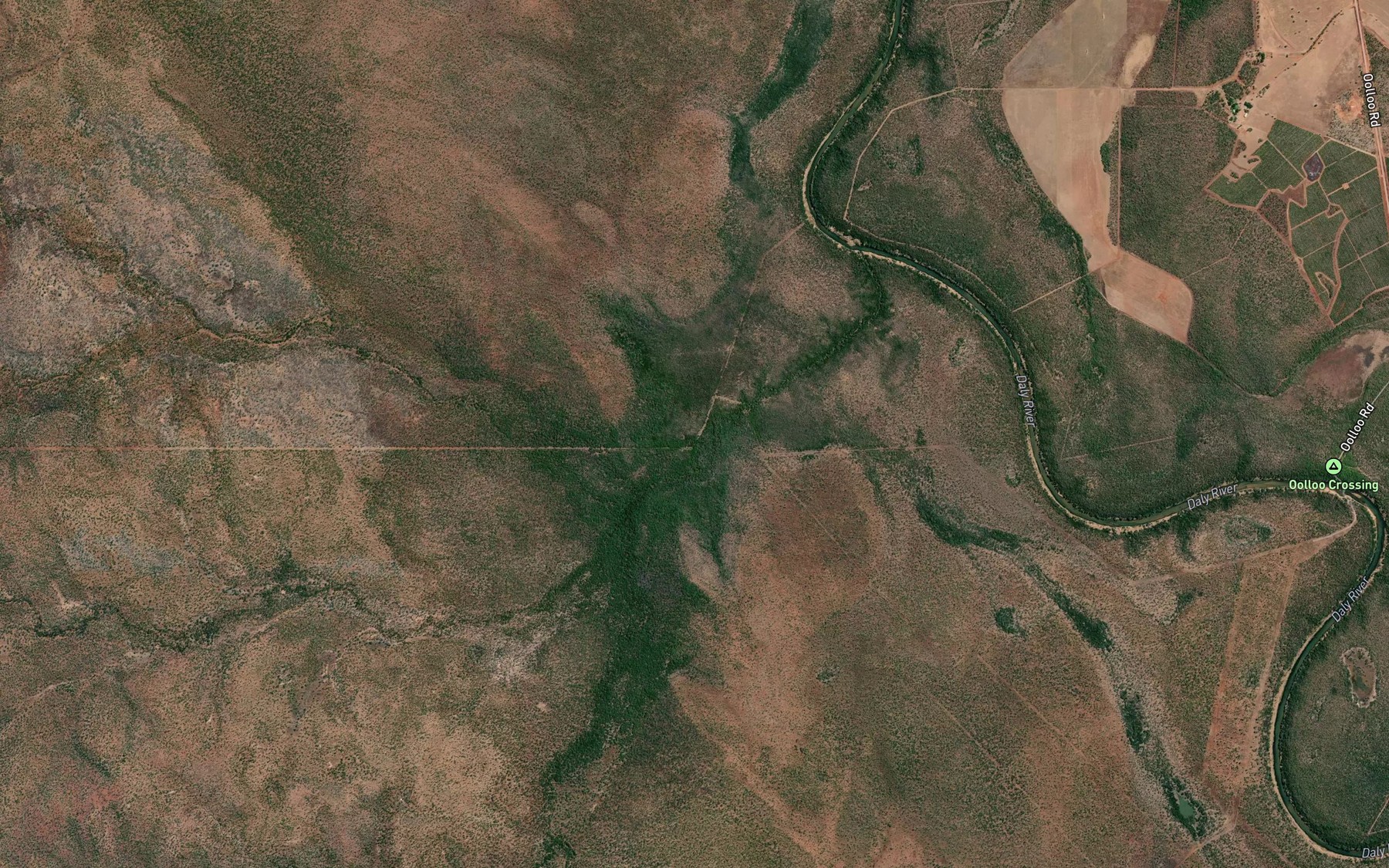 Satellite map of the Jool Chung Creek