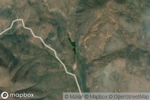 Satellite map of the Barrel Springs