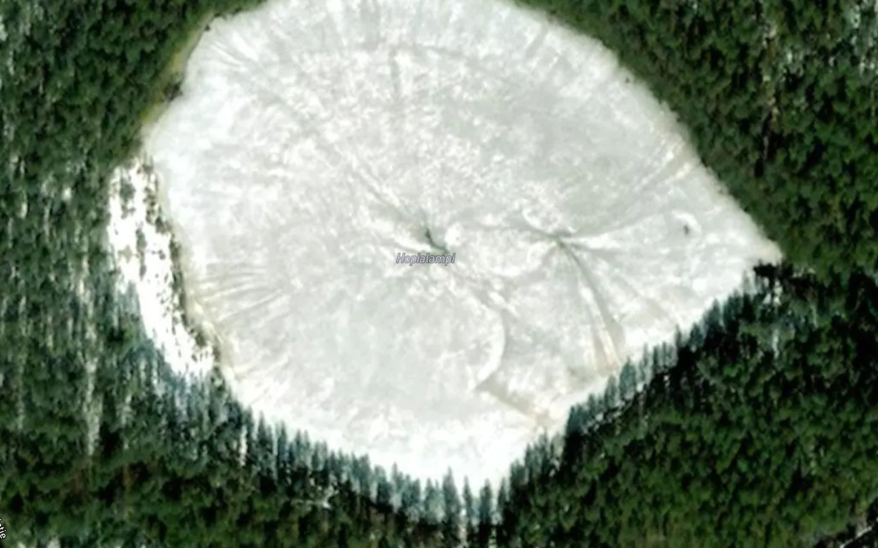 Satellite map of the Hopialampi