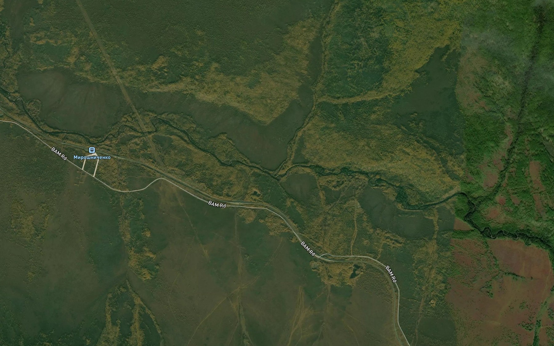 Satellite map of the Goluboy