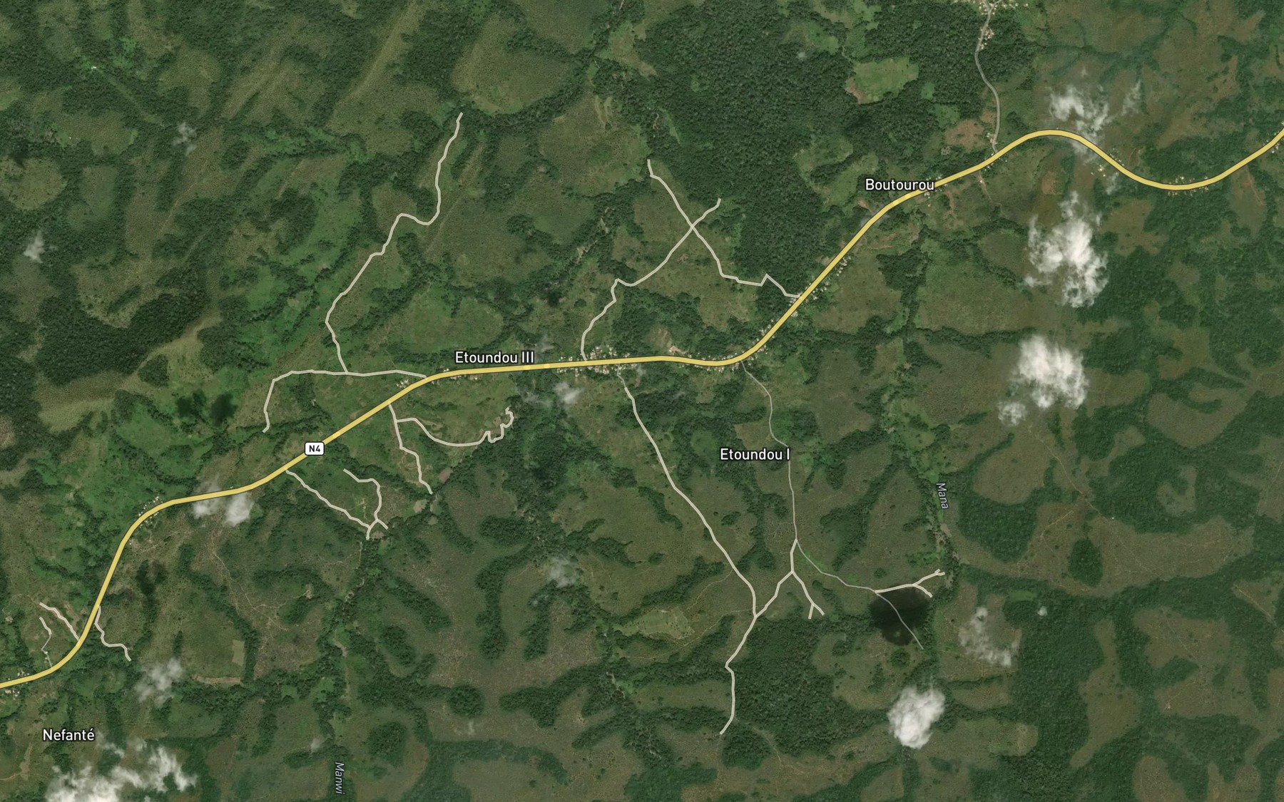 Satellite map of the Duos