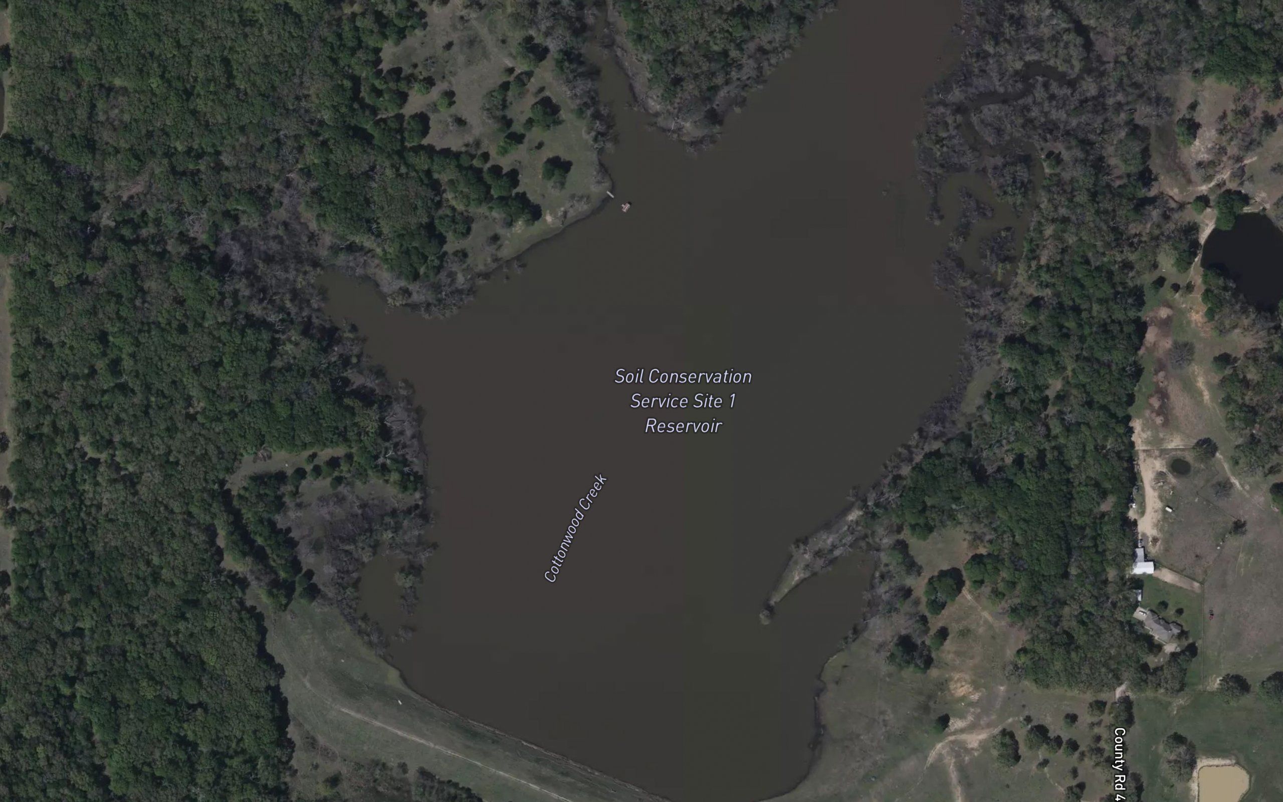 Soil Conservation Service Site 1 Reservoir