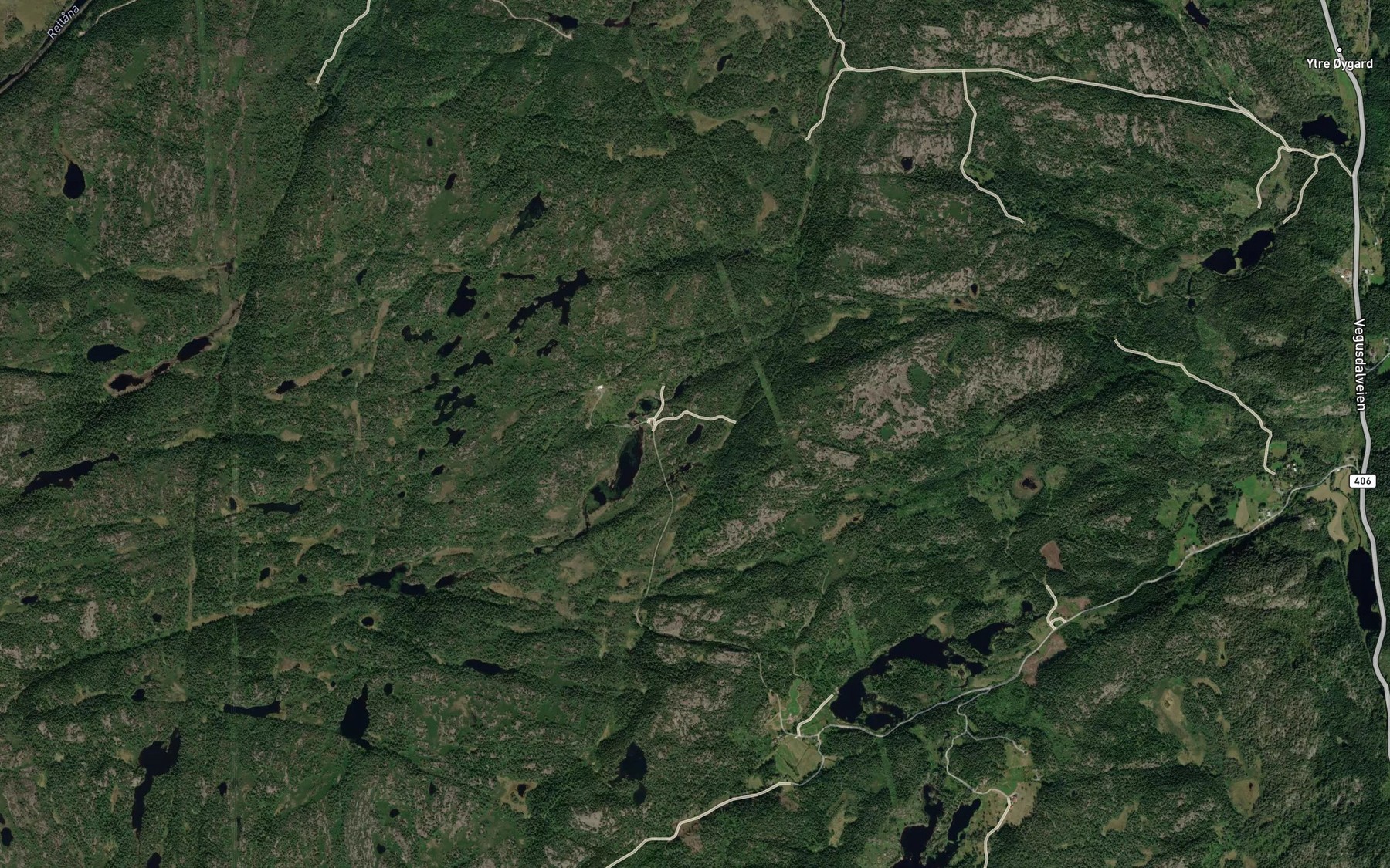 Satellite map of the Ramselitjonn