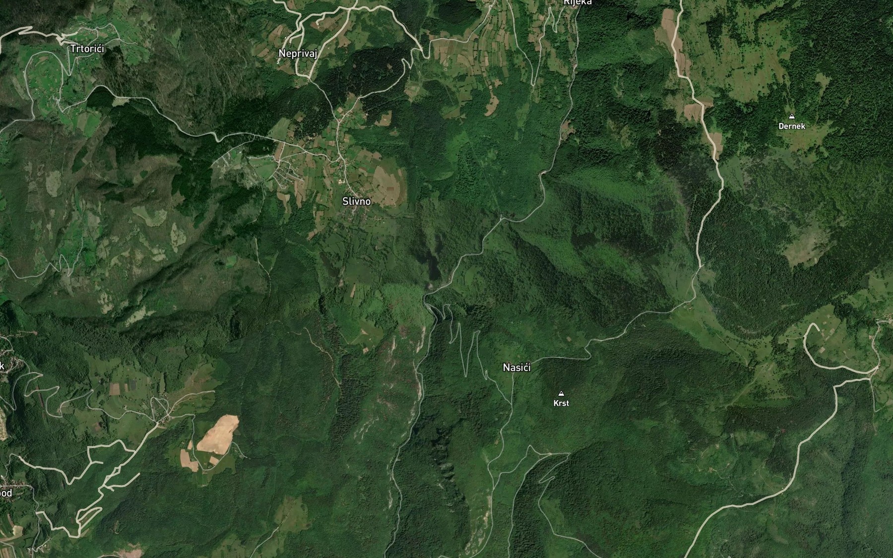 Satellite map of the Bara