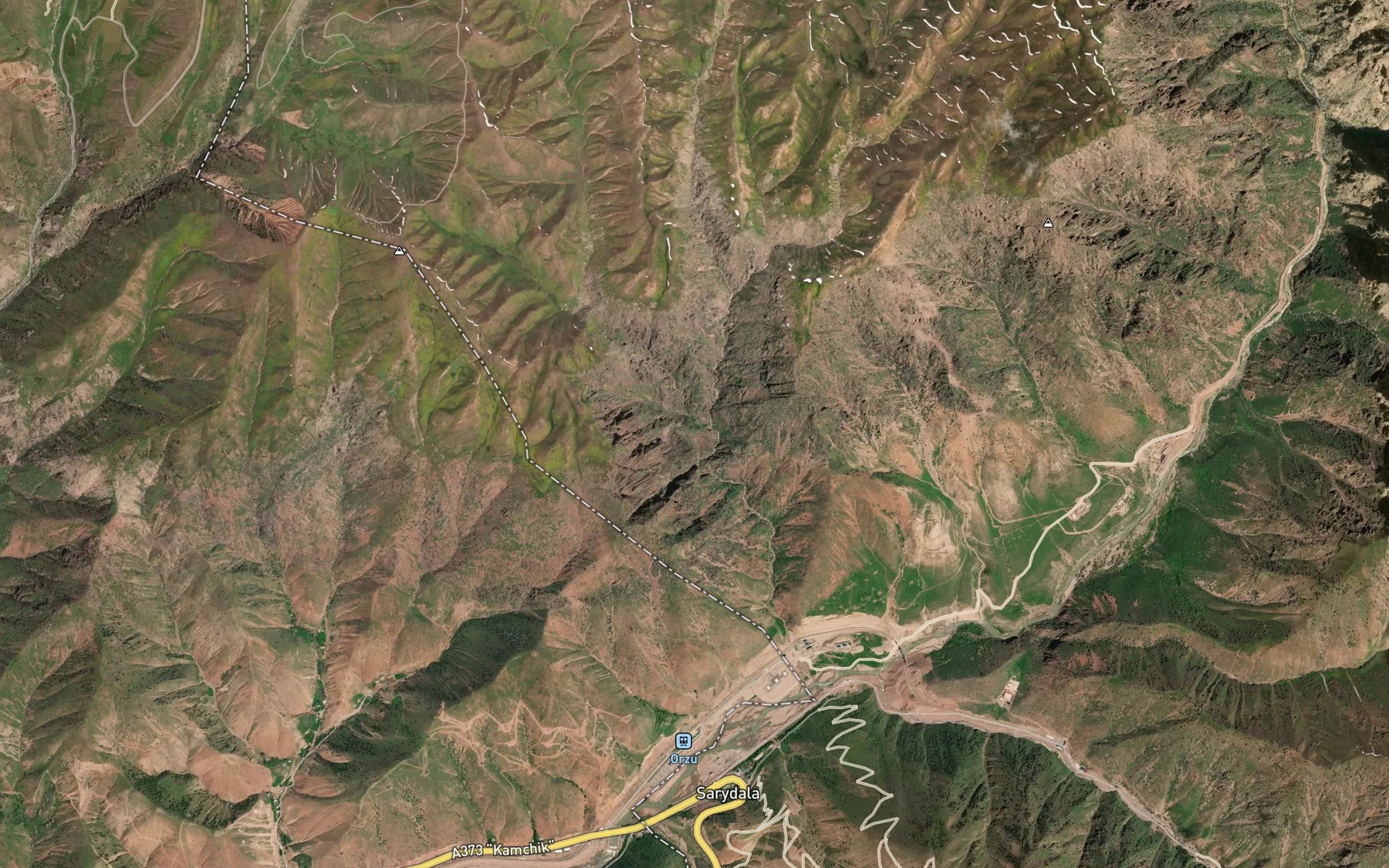 Satellite map of the Lochinqiya