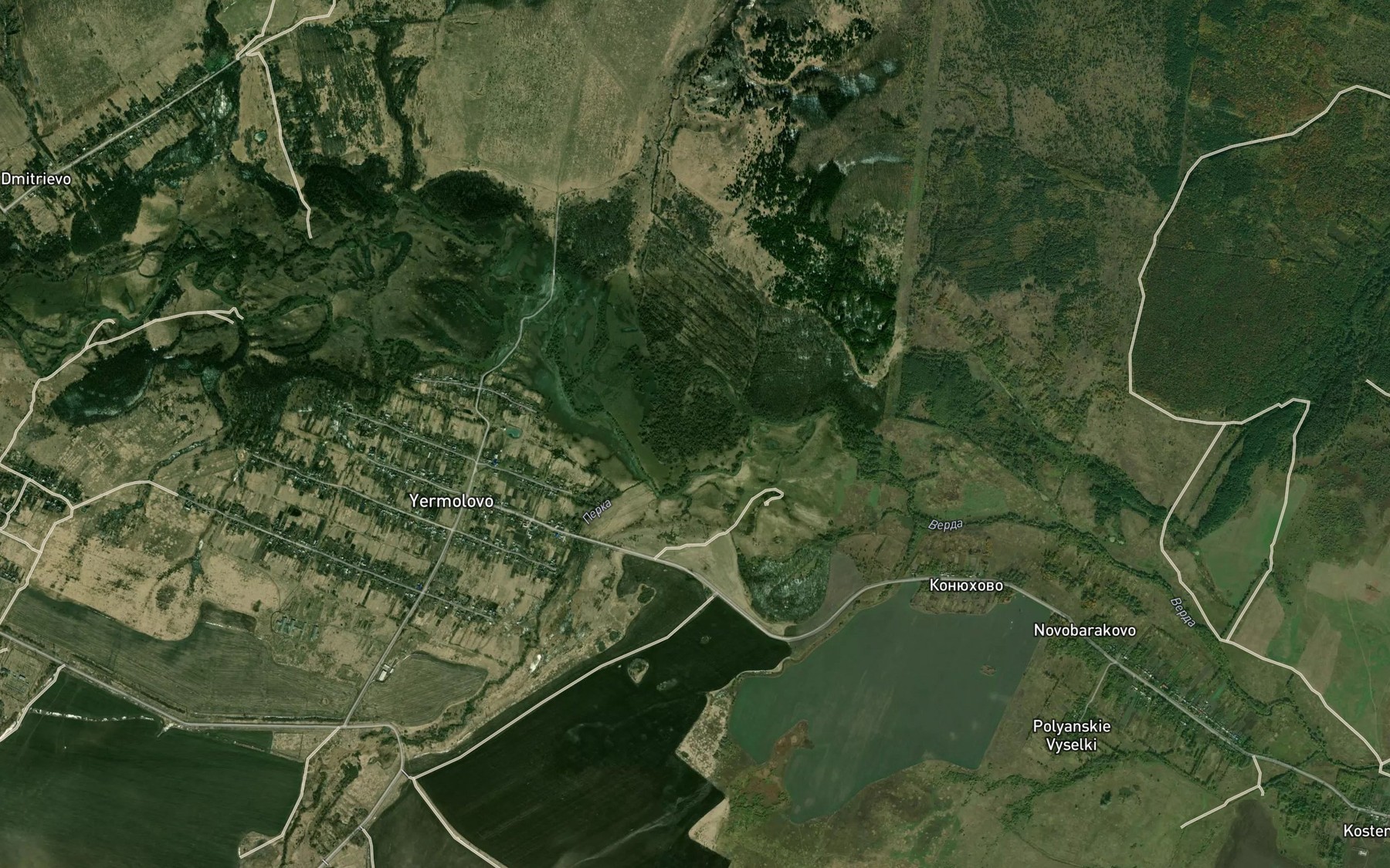 Satellite map of the Perka