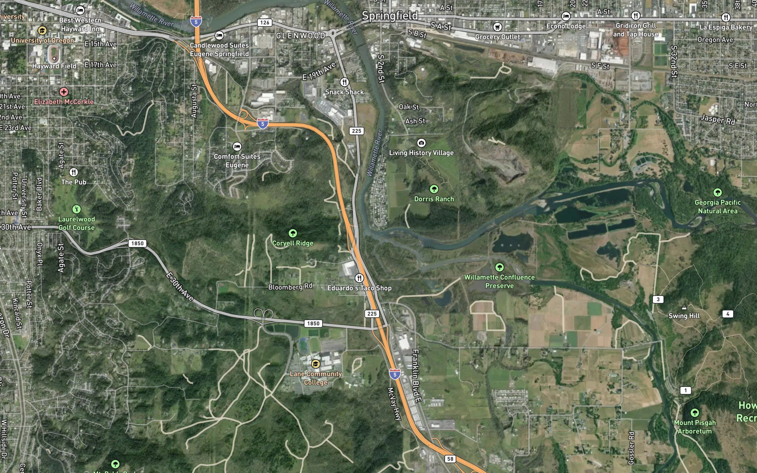 Coast Fork Willamette River