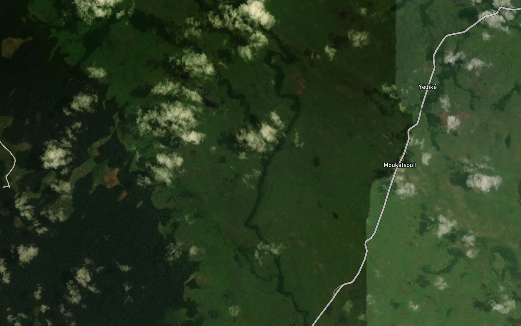 Satellite map of the Bouloungi