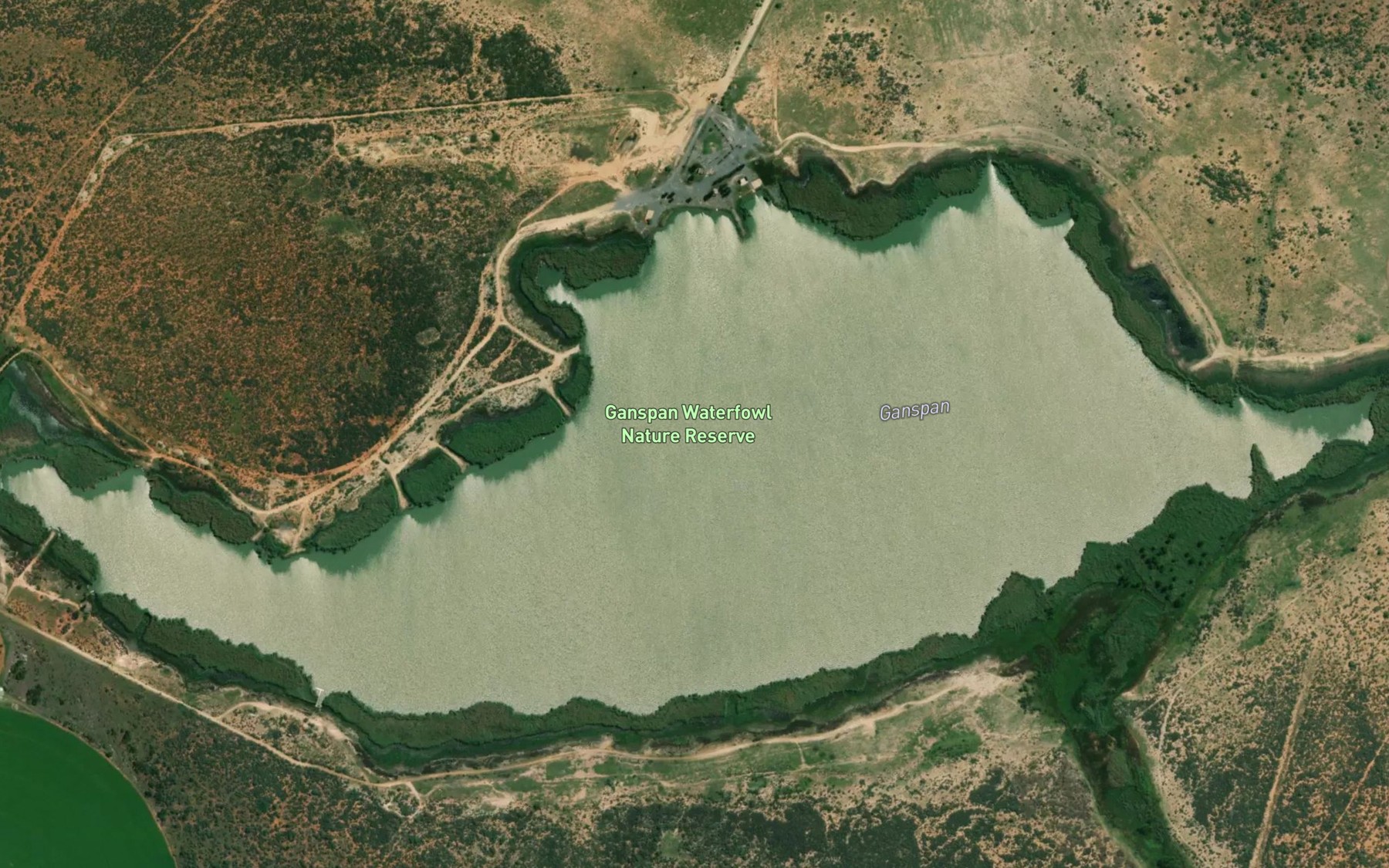 Satellite map of the Ganspan