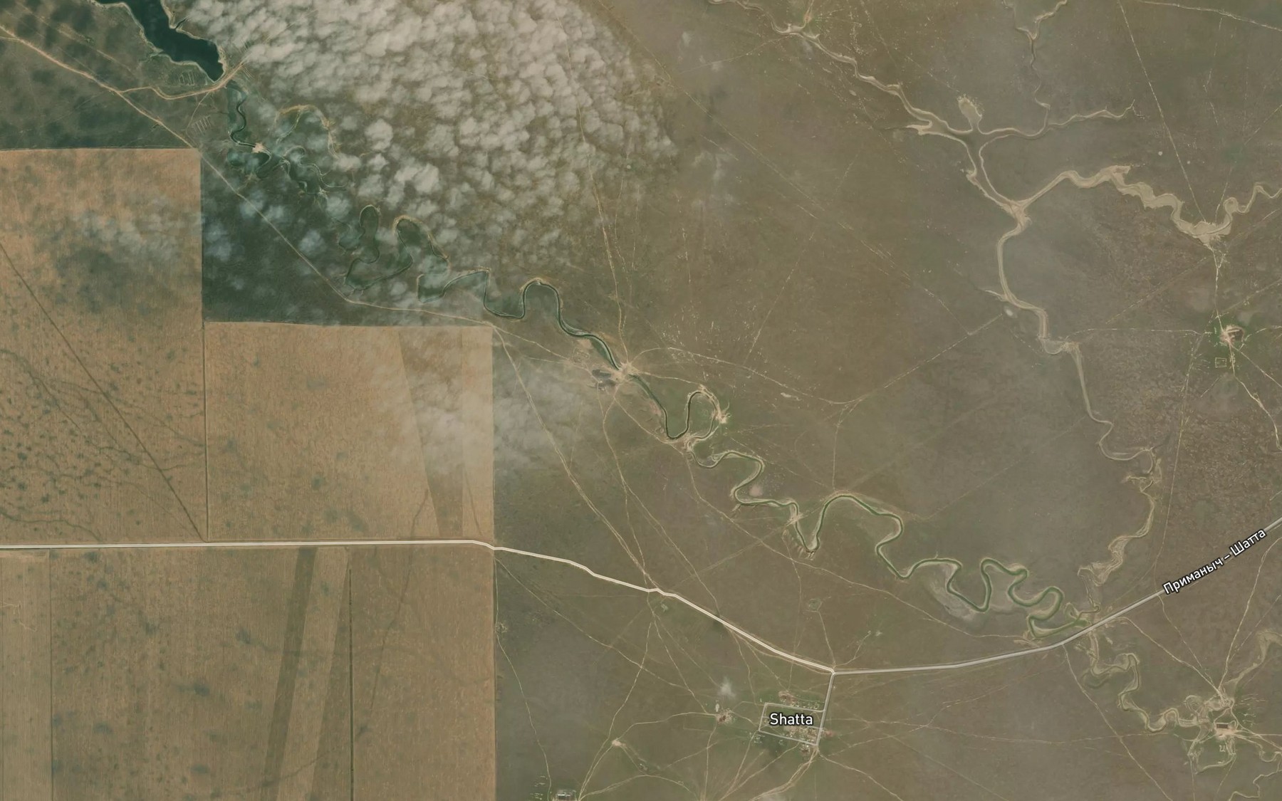 Satellite map of the Balka Ulan-Zukha