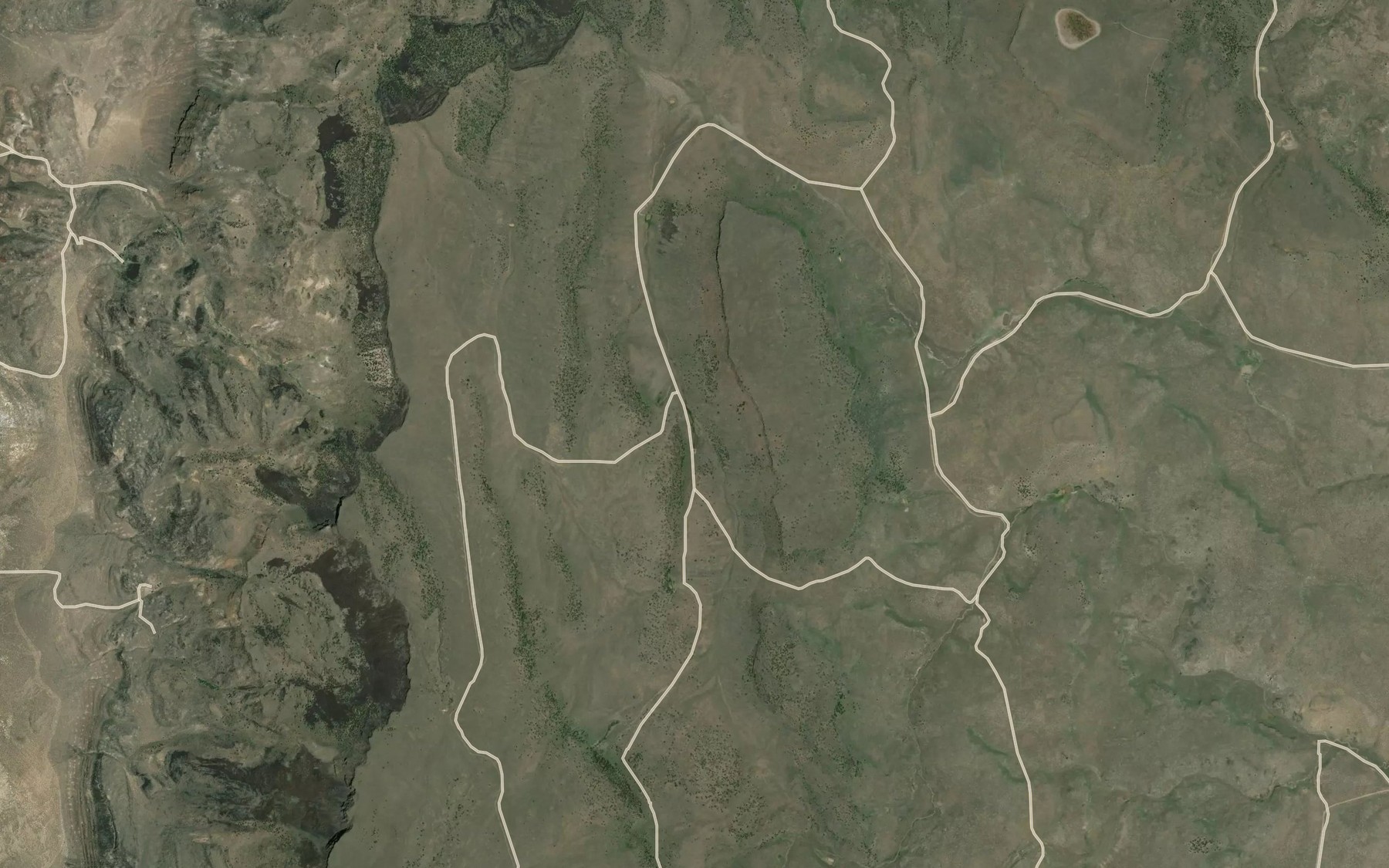 Satellite map of the Rosebriar Spring