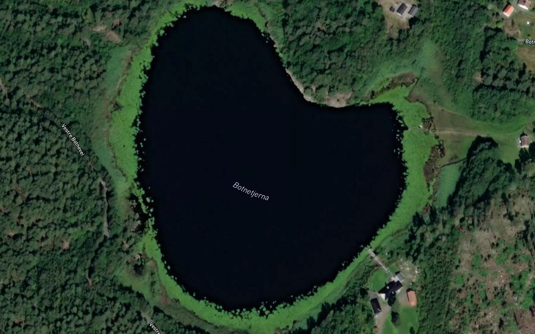 Satellite map of the Botnekjenn