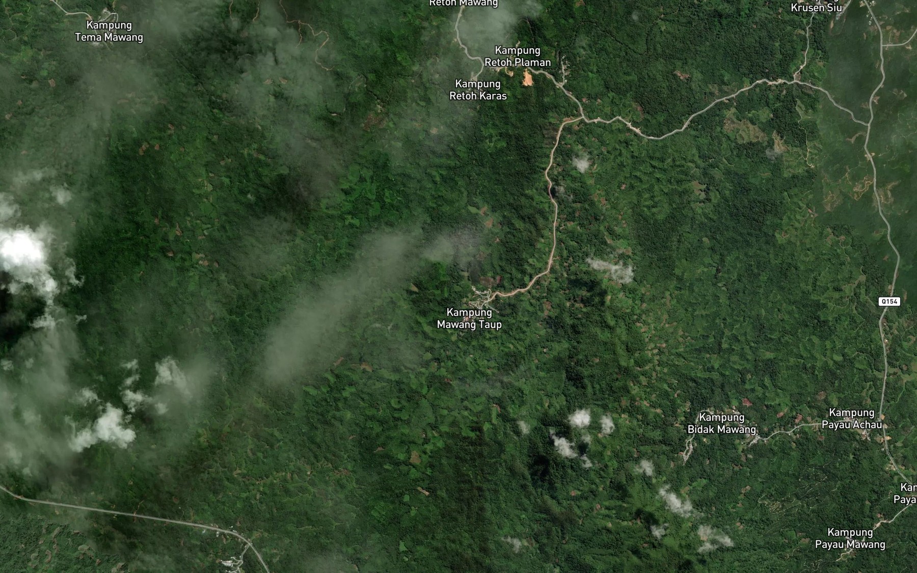 Satellite map of the Sungai Idoh