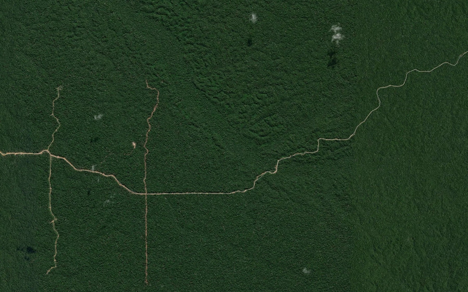 Satellite map of the Rio Malotenga