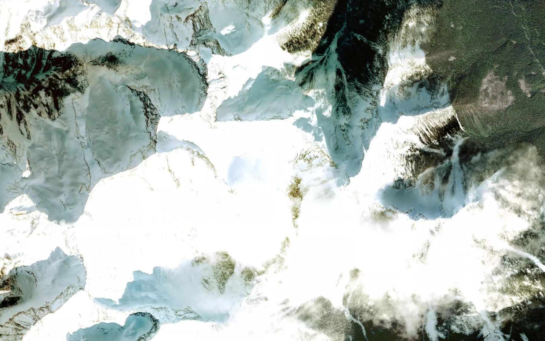 Satellite map of the Lake Bonny Gem
