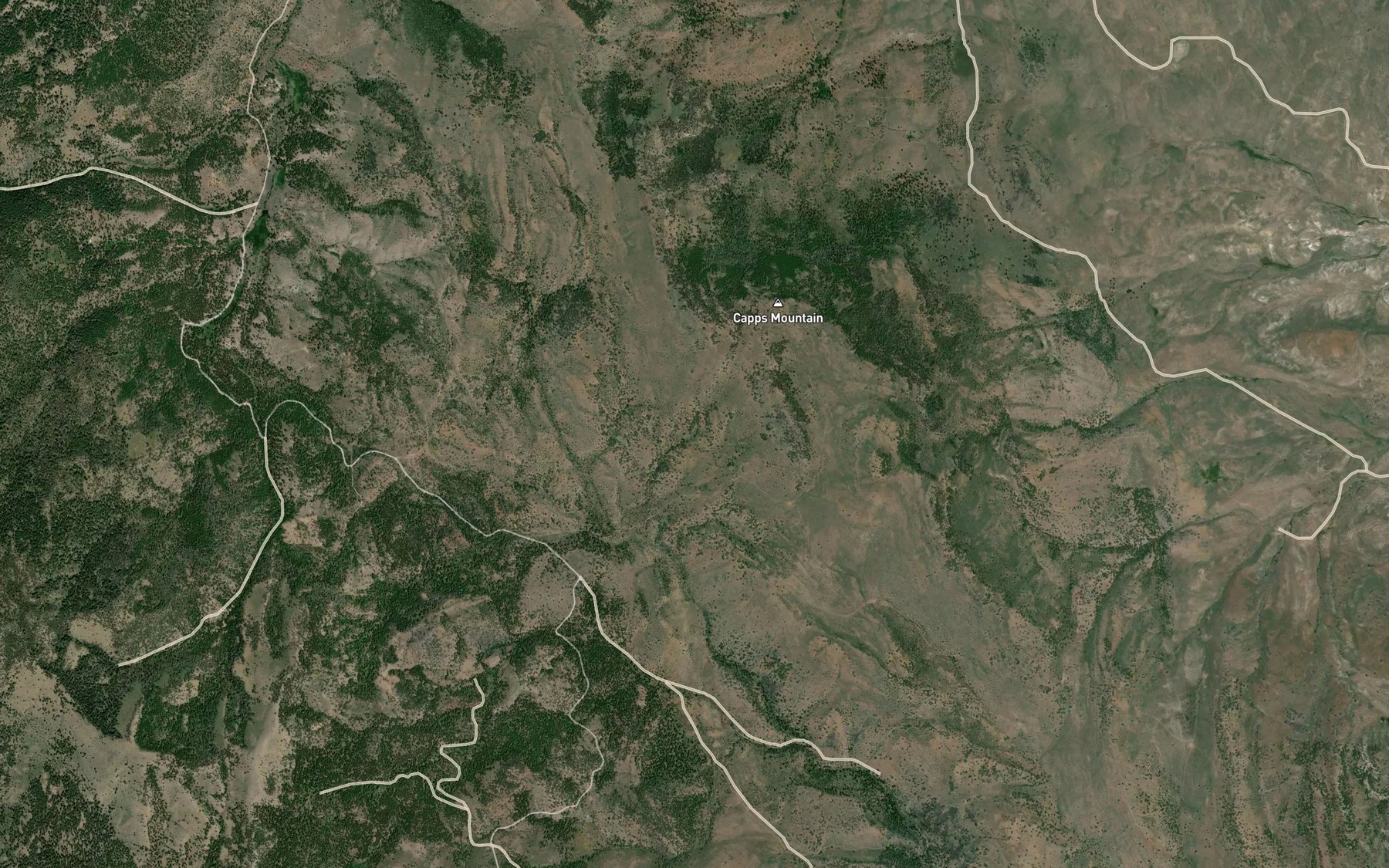Satellite map of the Sidehill Spring