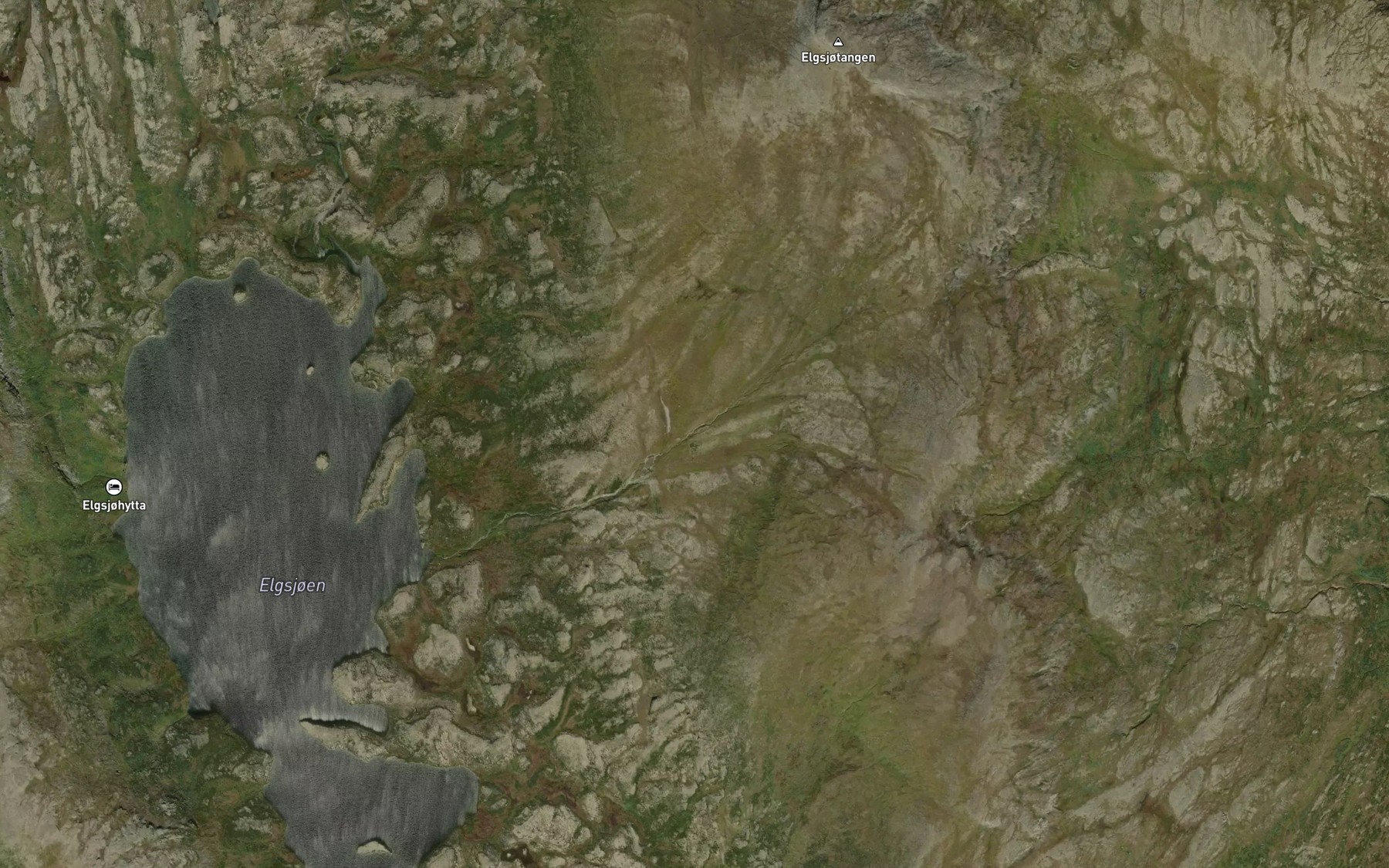 Satellite map of the Storsandbekken