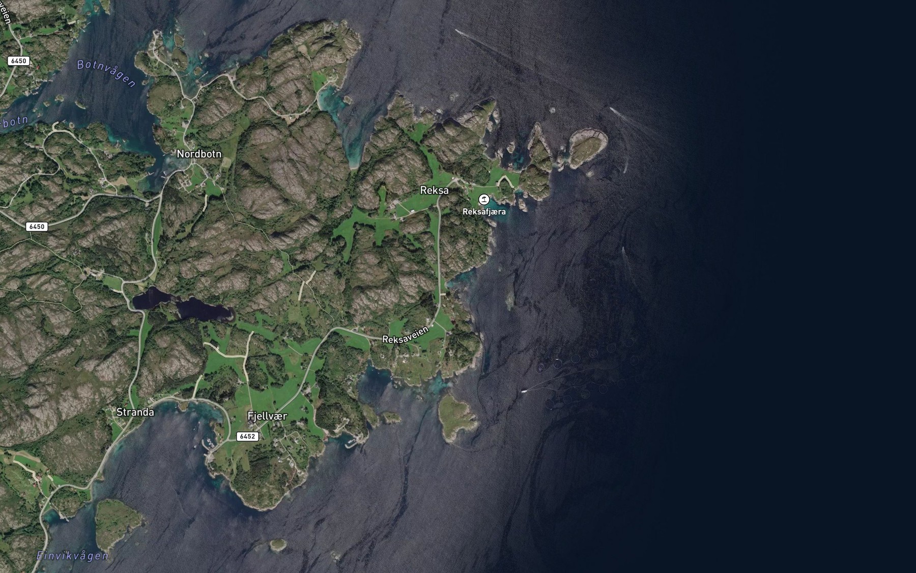 Satellite map of the Batsvik