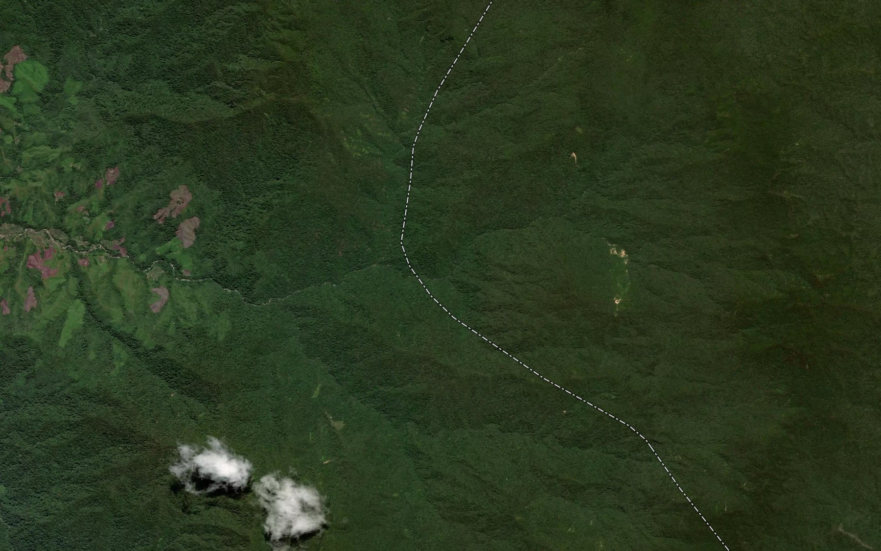 Satellite map of the Salu Matakarran