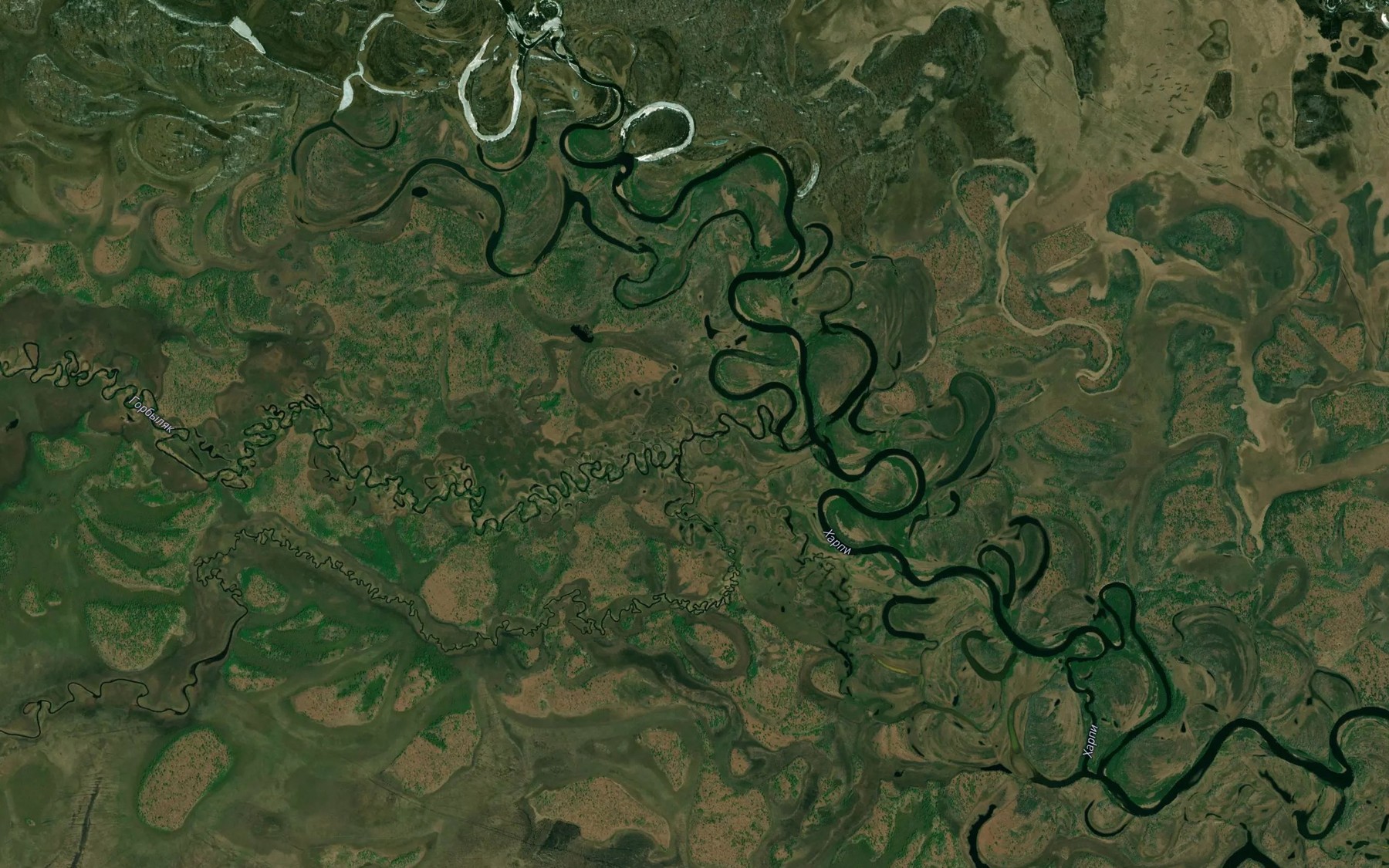 Satellite map of the Sokhatinyy